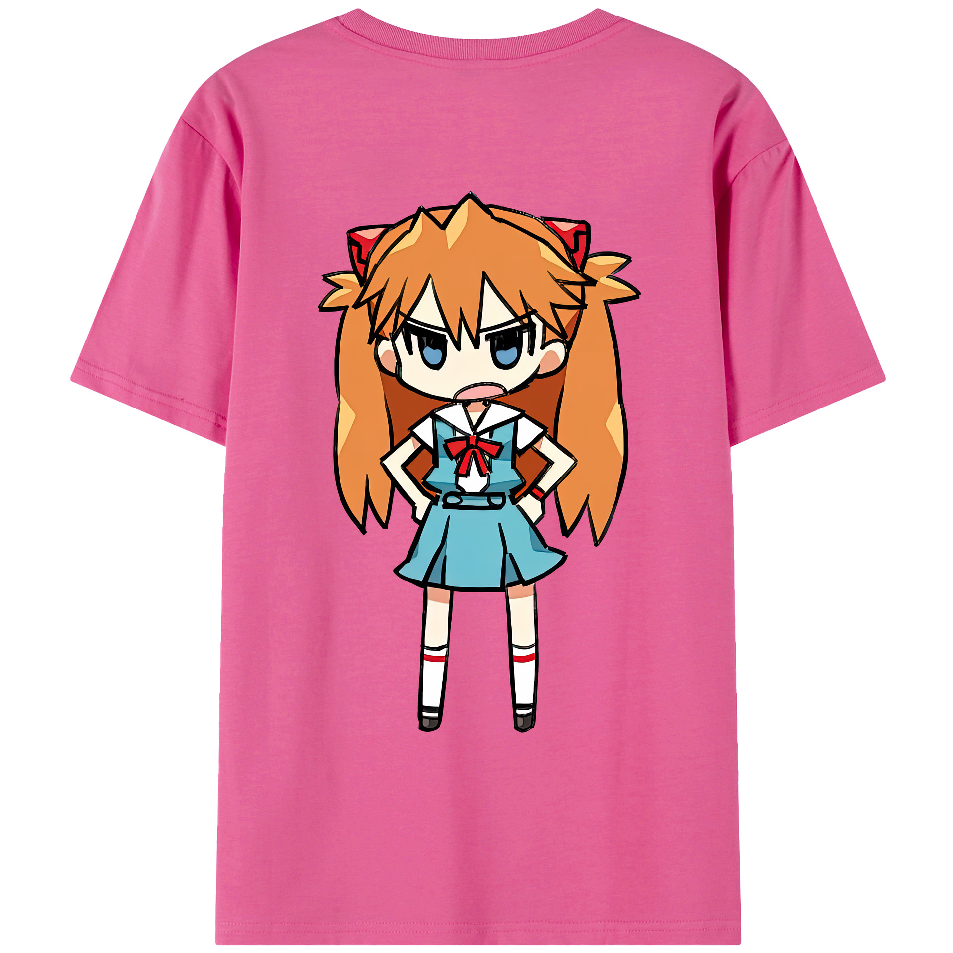 （画像用） EVA 新世紀エヴァンゲリオン レディース半袖Tシャツ(バックプリント)