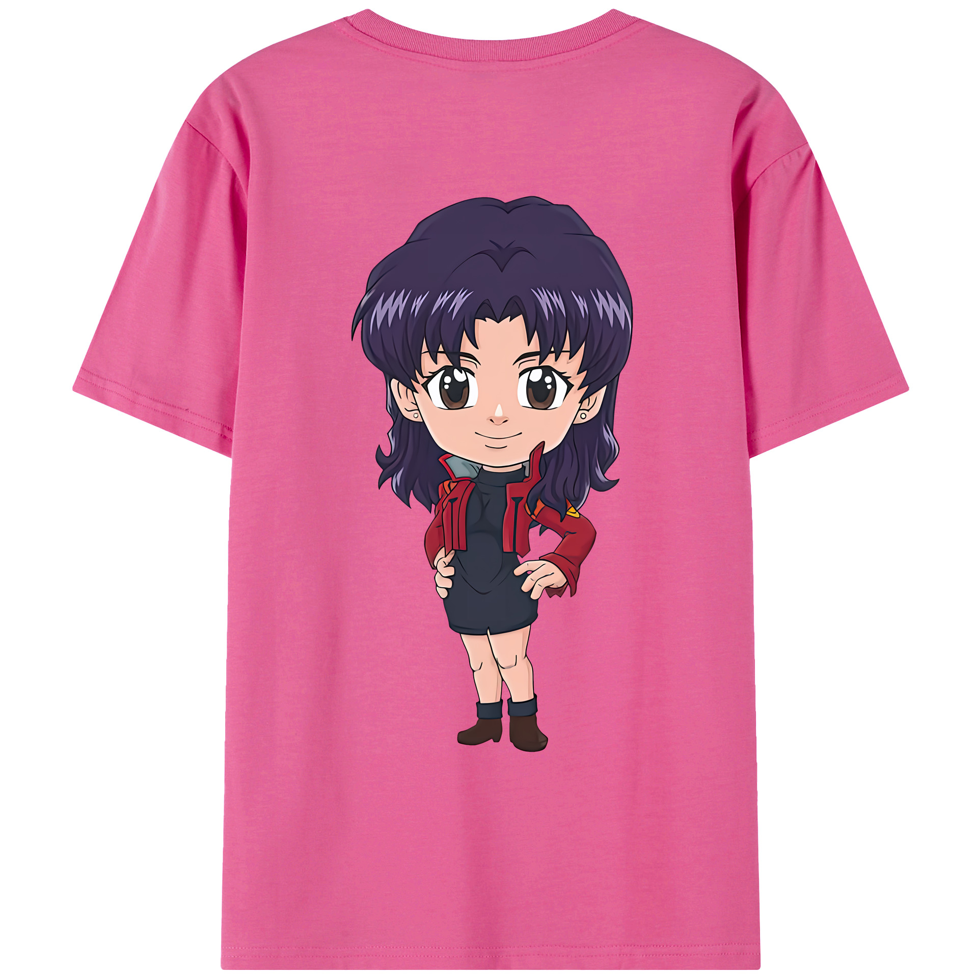 （画像用） EVA 新世紀エヴァンゲリオン レディース半袖Tシャツ(バックプリント)