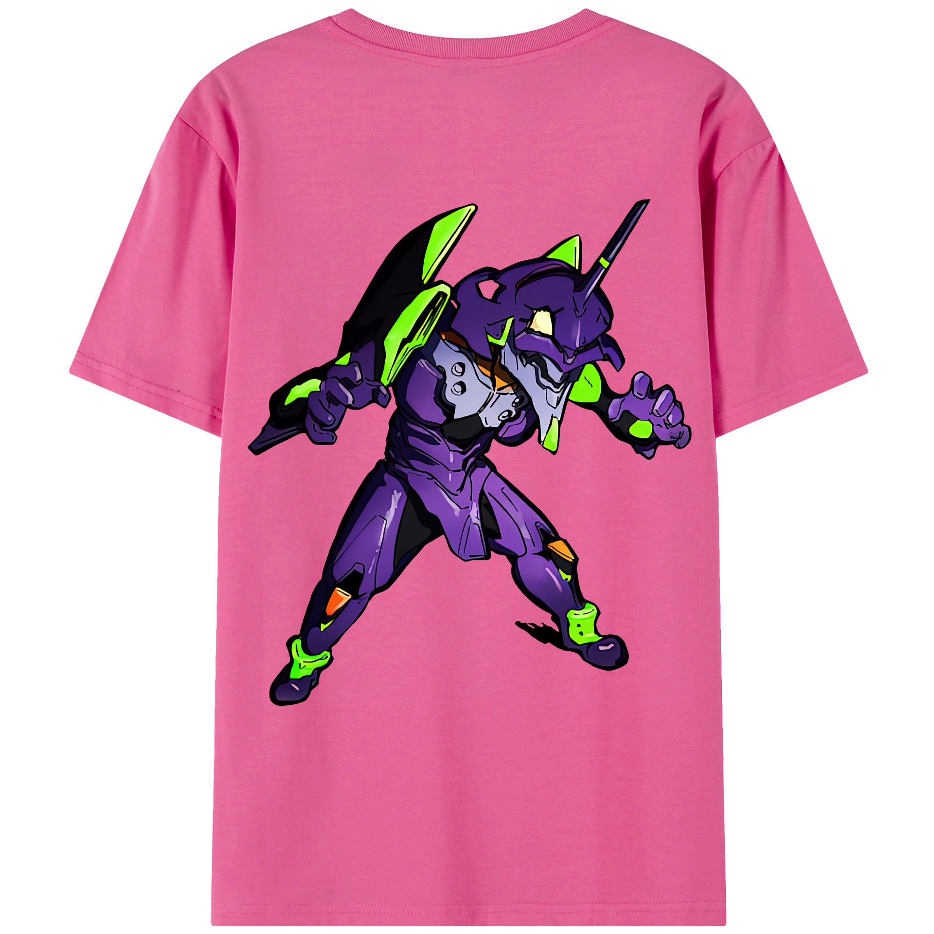 （画像用） EVA 新世紀エヴァンゲリオン レディース半袖Tシャツ(バックプリント)