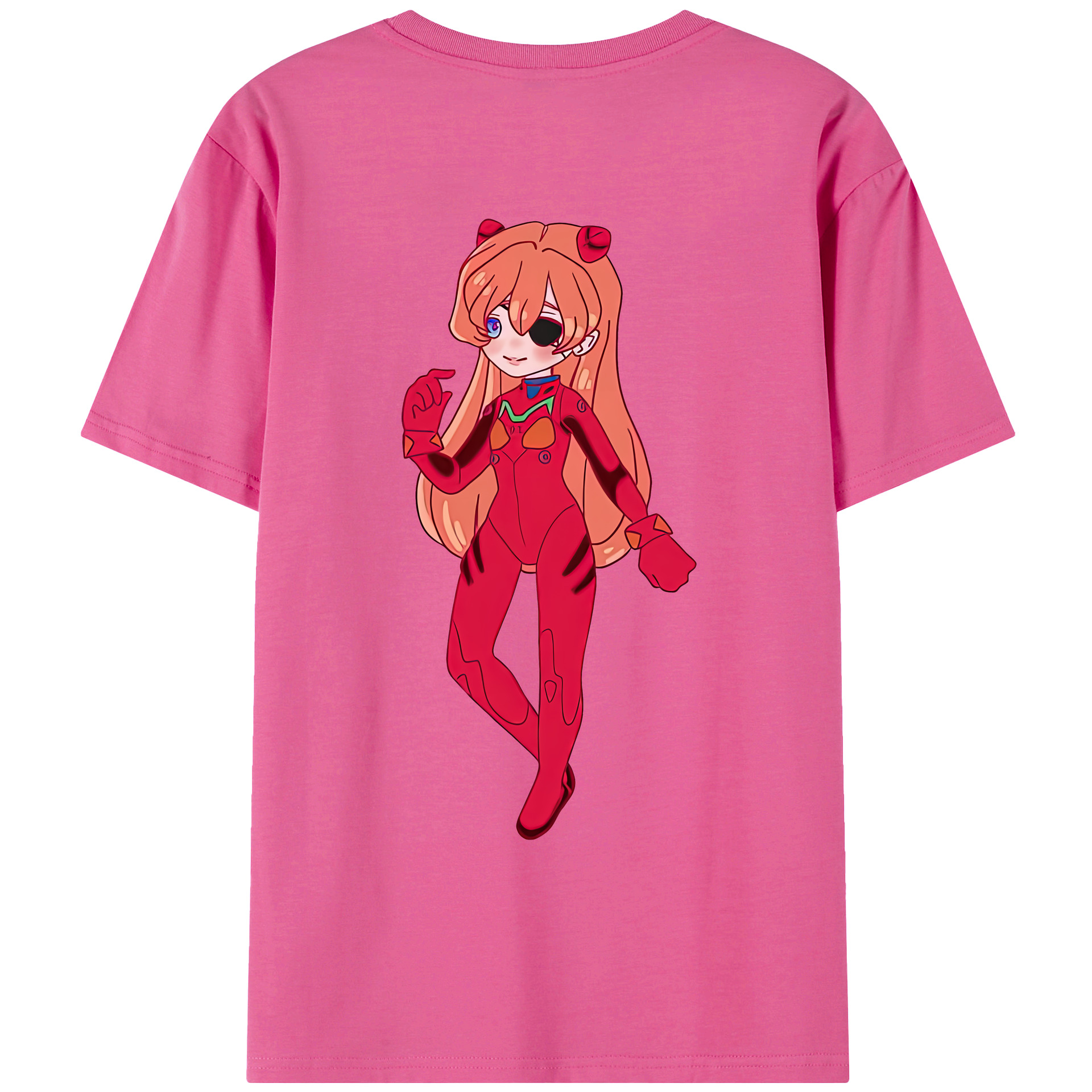 （画像用） EVA 新世紀エヴァンゲリオン レディース半袖Tシャツ(バックプリント)