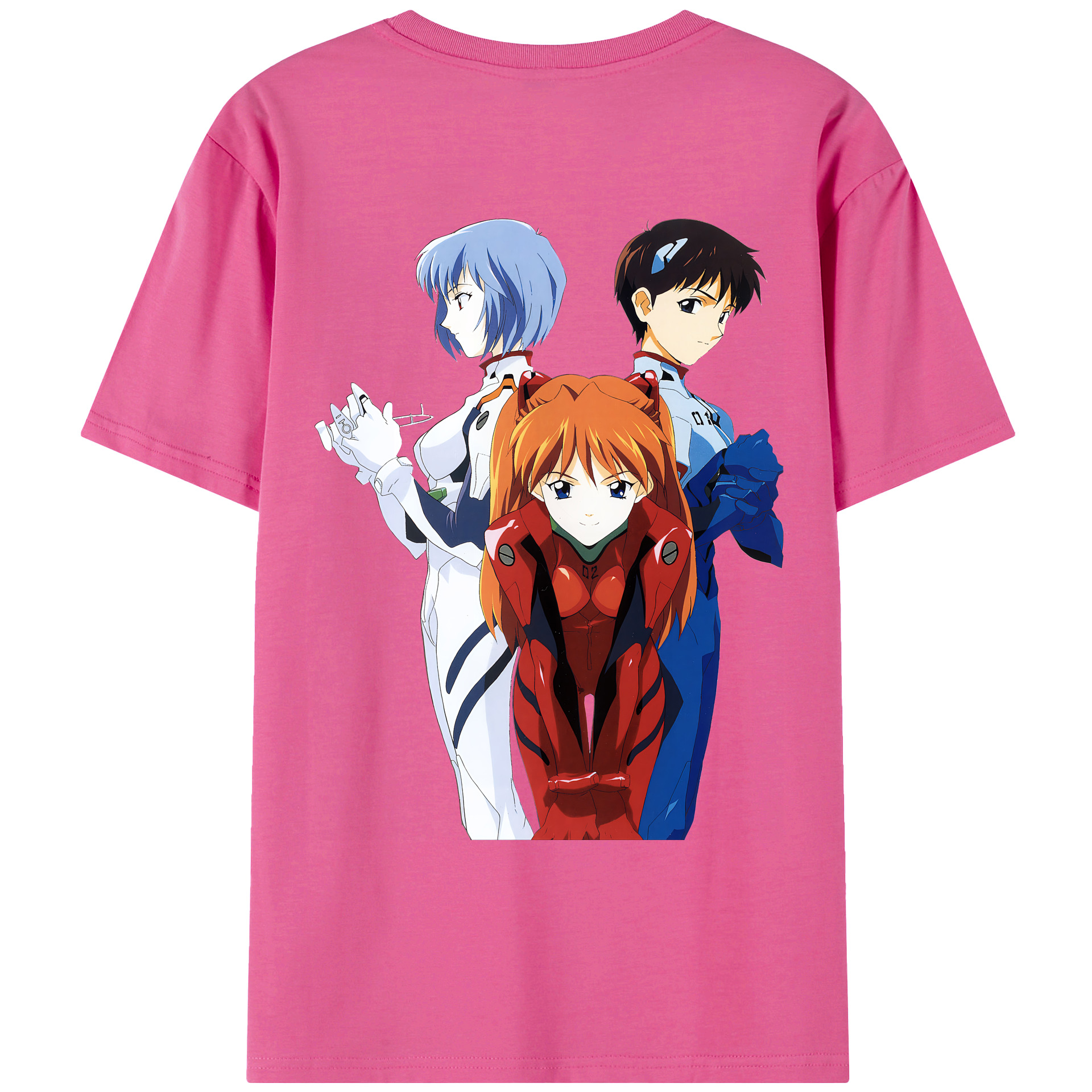 （画像用） EVA 新世紀エヴァンゲリオン レディース半袖Tシャツ(バックプリント)