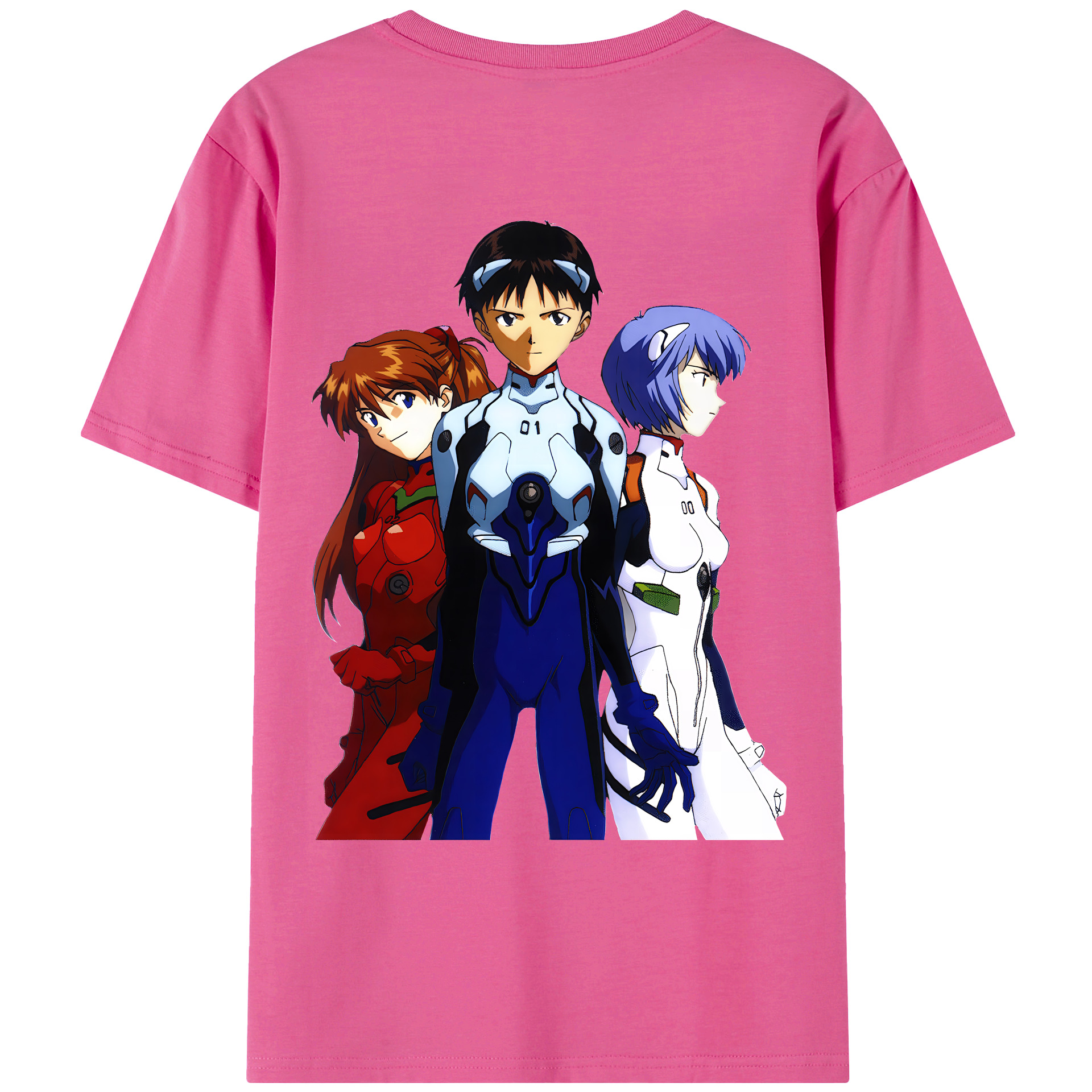 （画像用） EVA 新世紀エヴァンゲリオン レディース半袖Tシャツ(バックプリント)