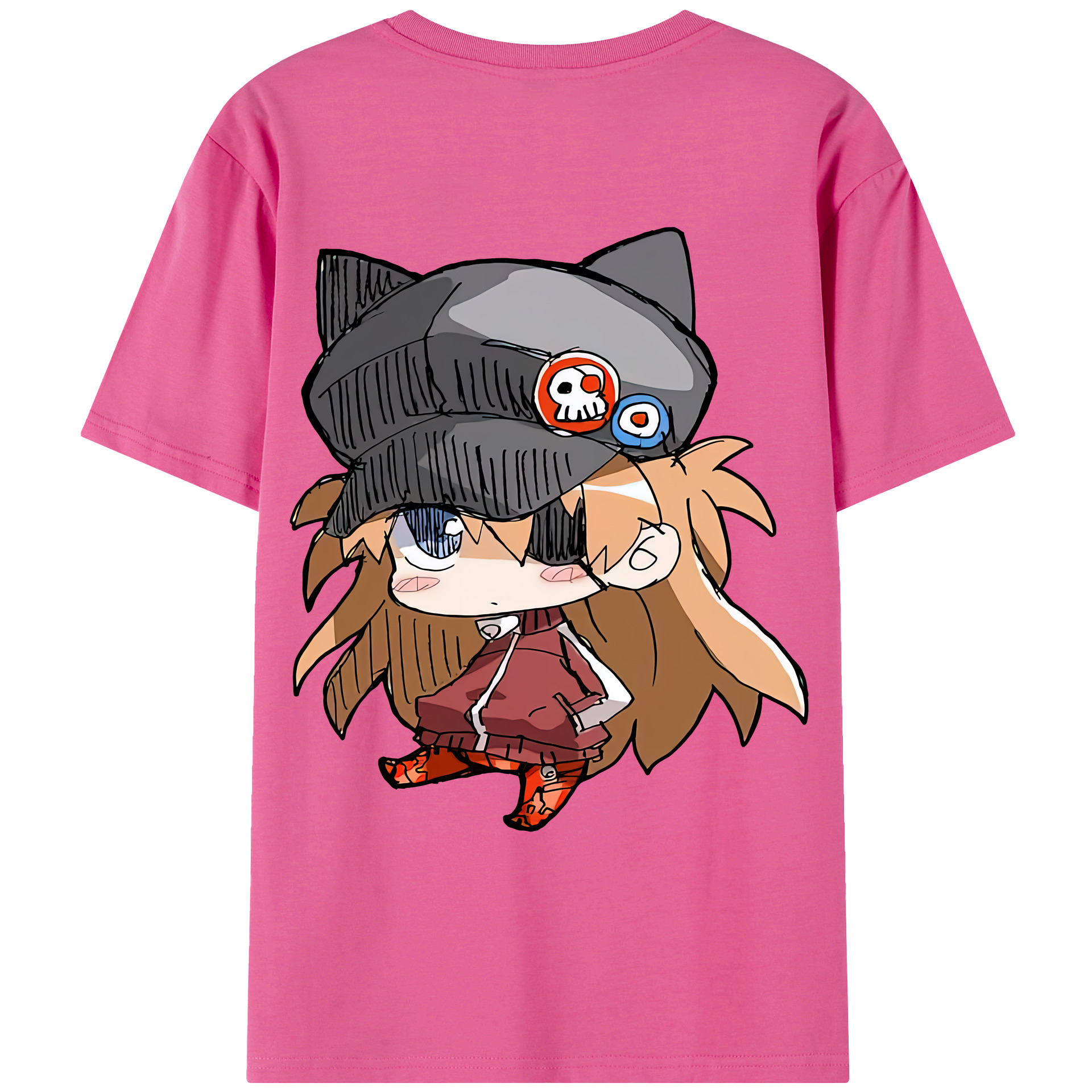 （画像用） EVA 新世紀エヴァンゲリオン レディース半袖Tシャツ(バックプリント)