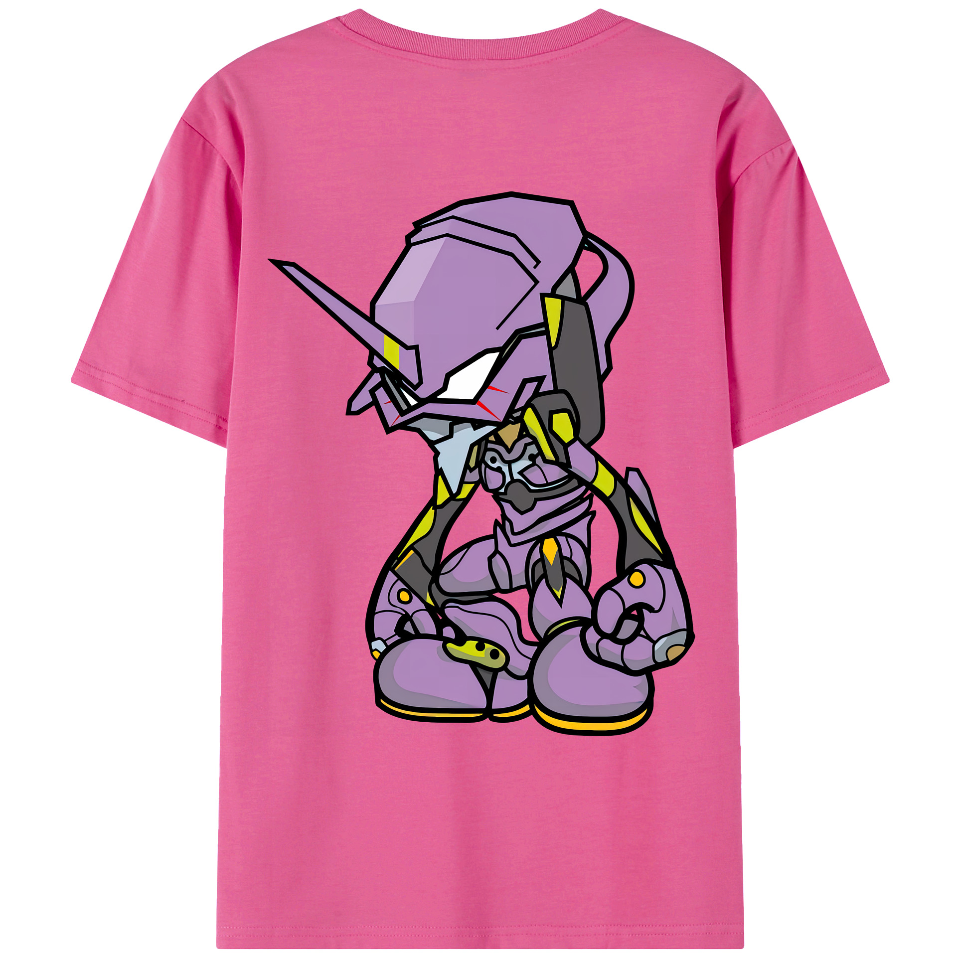 （画像用） EVA 新世紀エヴァンゲリオン レディース半袖Tシャツ(バックプリント)