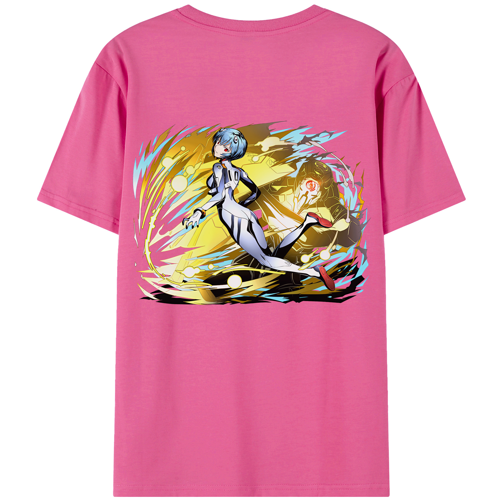 （画像用） EVA 新世紀エヴァンゲリオン レディース半袖Tシャツ(バックプリント)