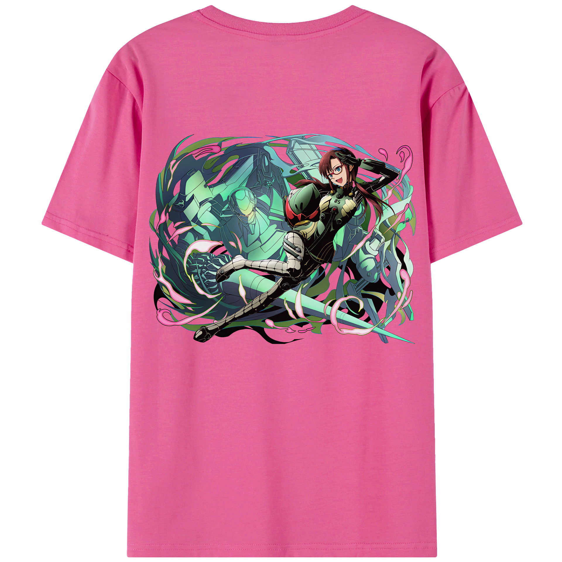 （画像用） EVA 新世紀エヴァンゲリオン レディース半袖Tシャツ(バックプリント)