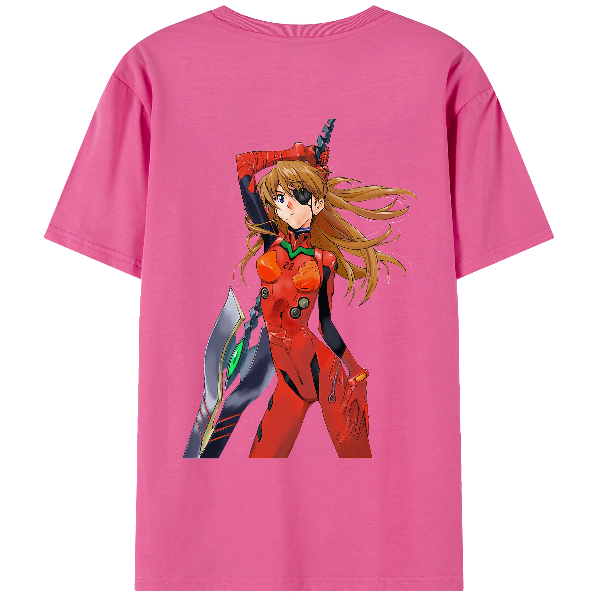 （画像用） EVA 新世紀エヴァンゲリオン レディース半袖Tシャツ(バックプリント)