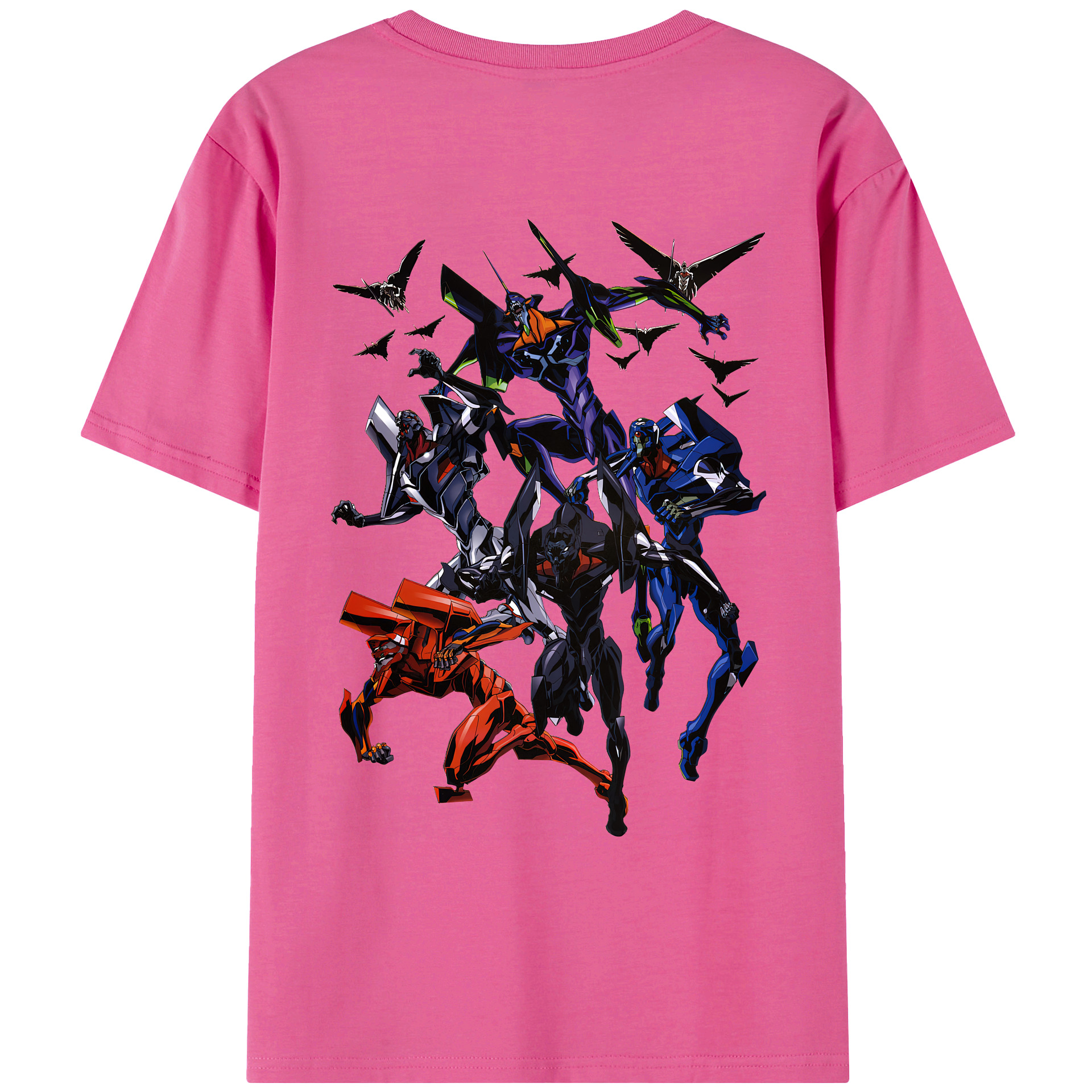 （画像用） EVA 新世紀エヴァンゲリオン レディース半袖Tシャツ(バックプリント)