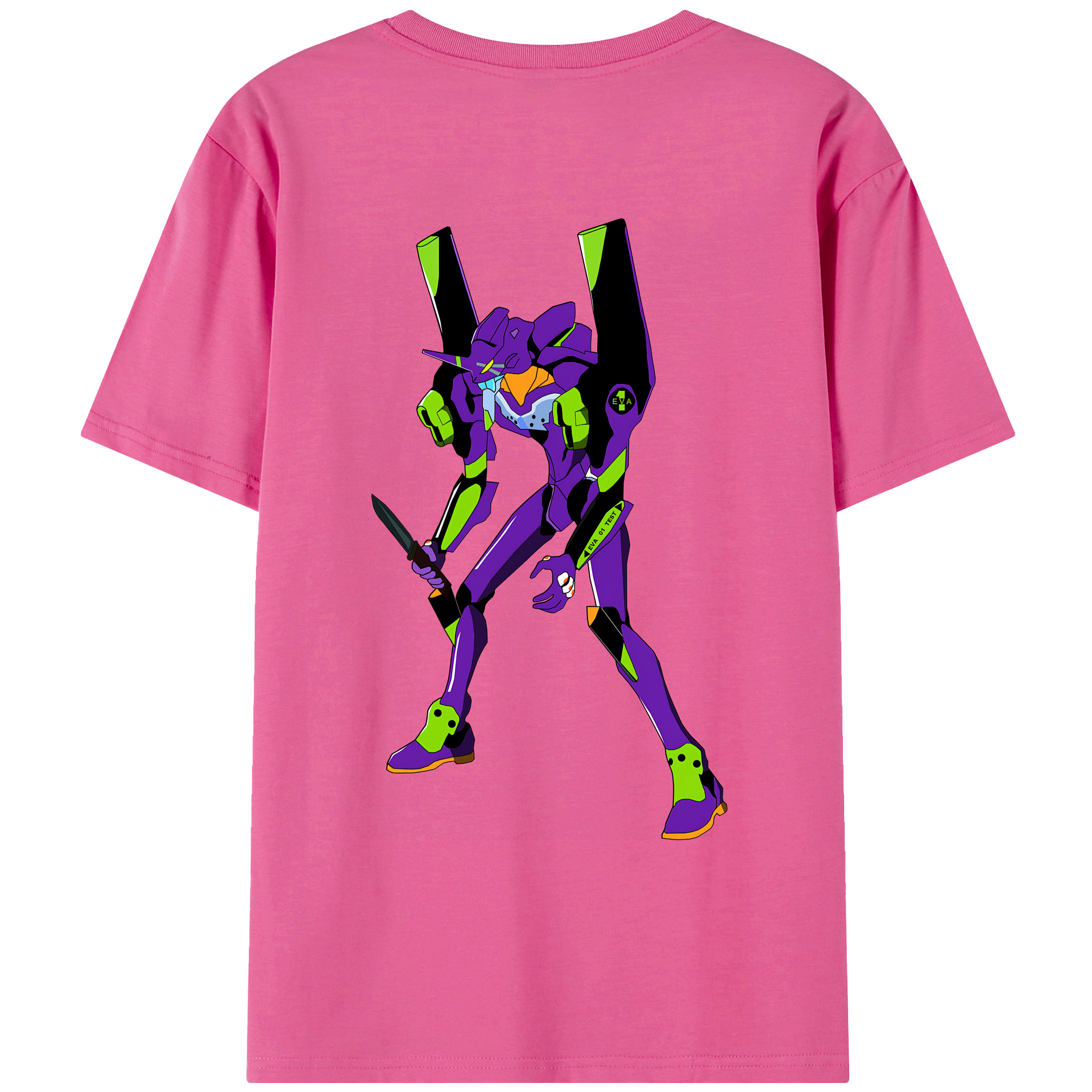 （画像用） EVA 新世紀エヴァンゲリオン レディース半袖Tシャツ(バックプリント)