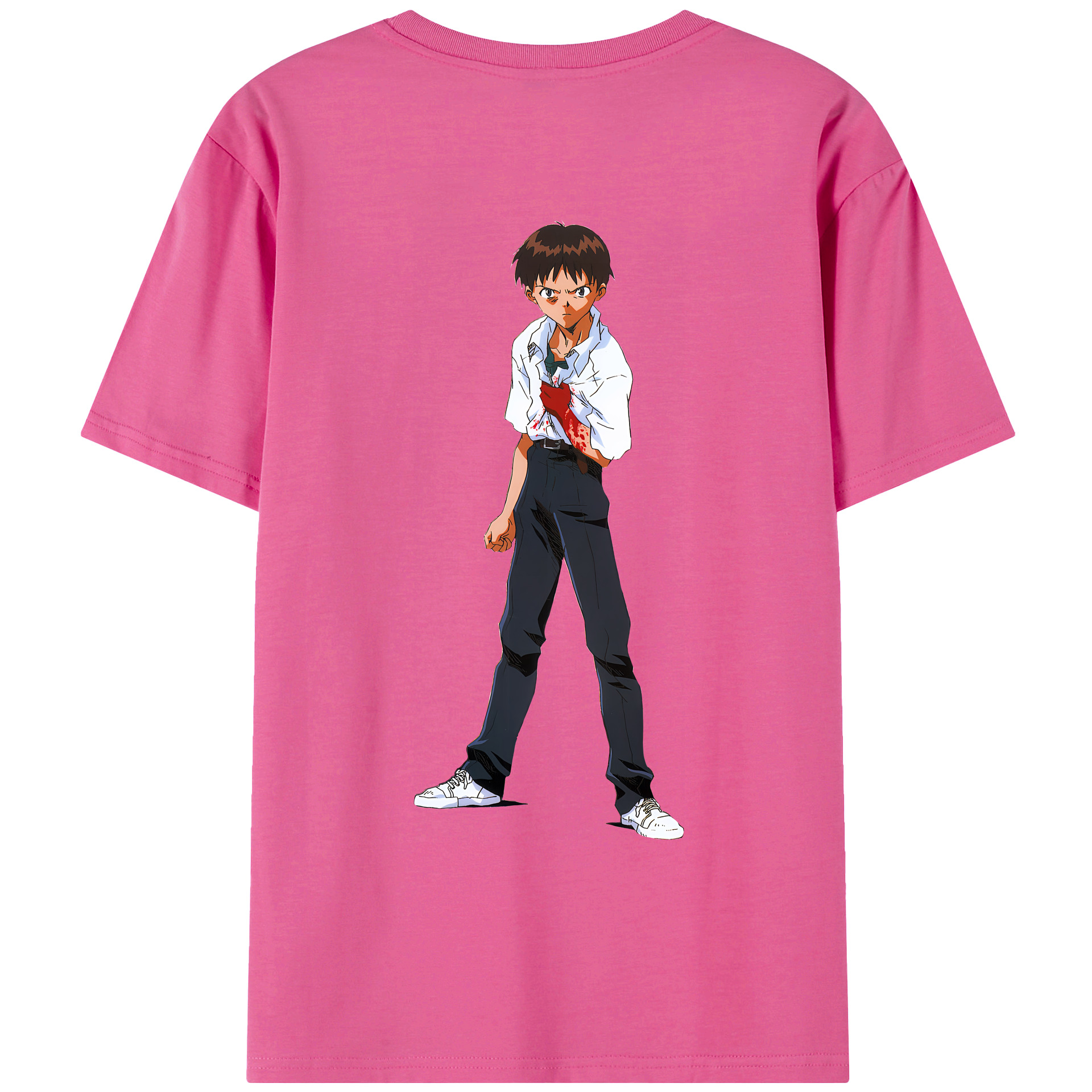 （画像用） EVA 新世紀エヴァンゲリオン レディース半袖Tシャツ(バックプリント)