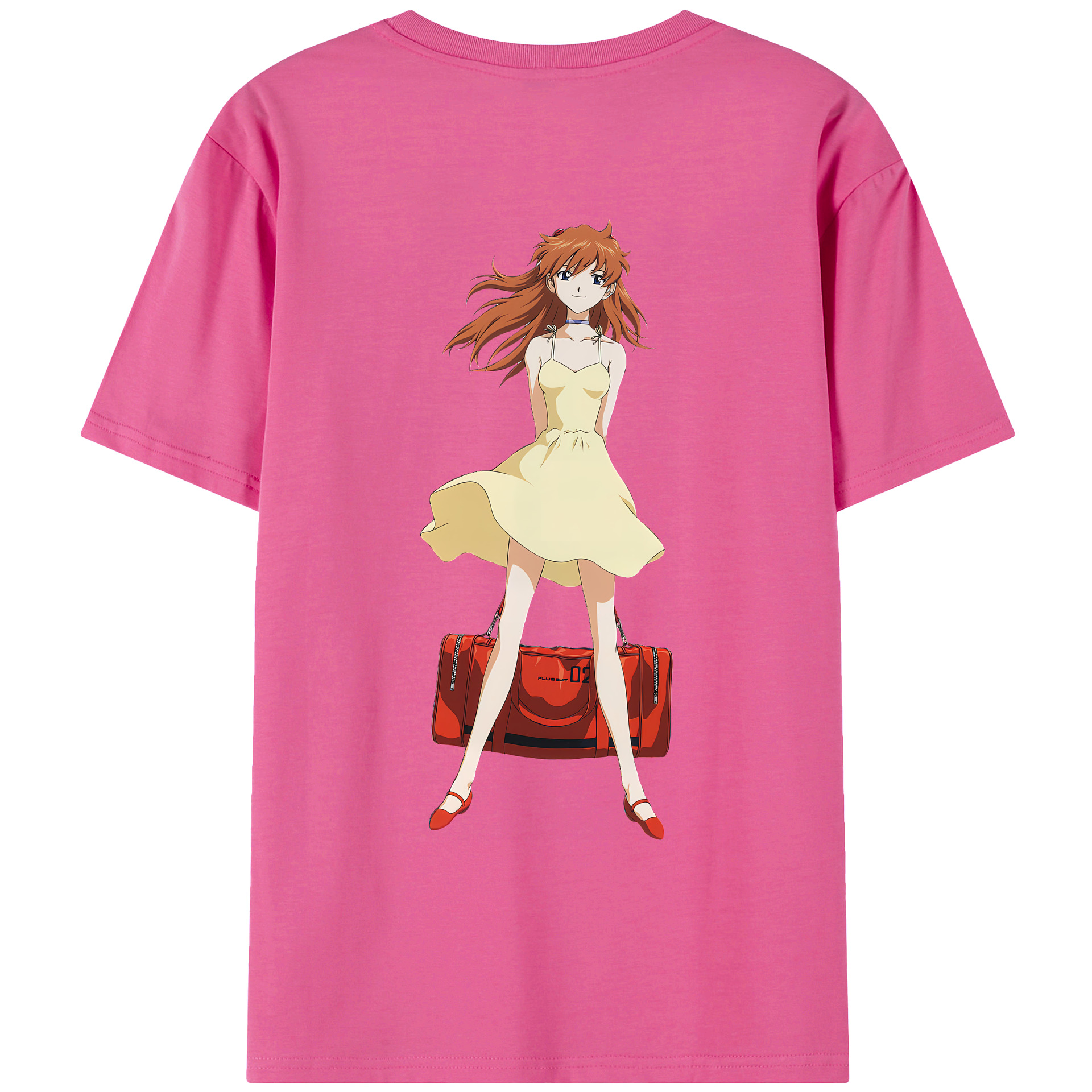 （画像用） EVA 新世紀エヴァンゲリオン レディース半袖Tシャツ(バックプリント)