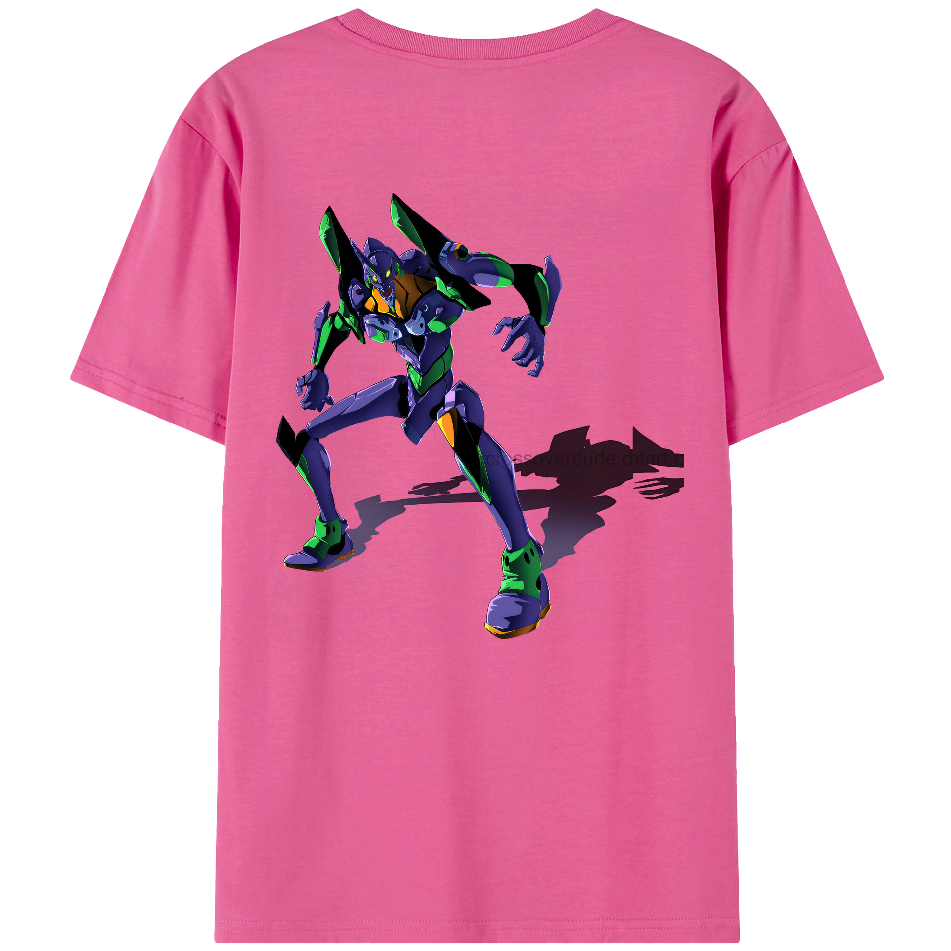 （画像用） EVA 新世紀エヴァンゲリオン レディース半袖Tシャツ(バックプリント)