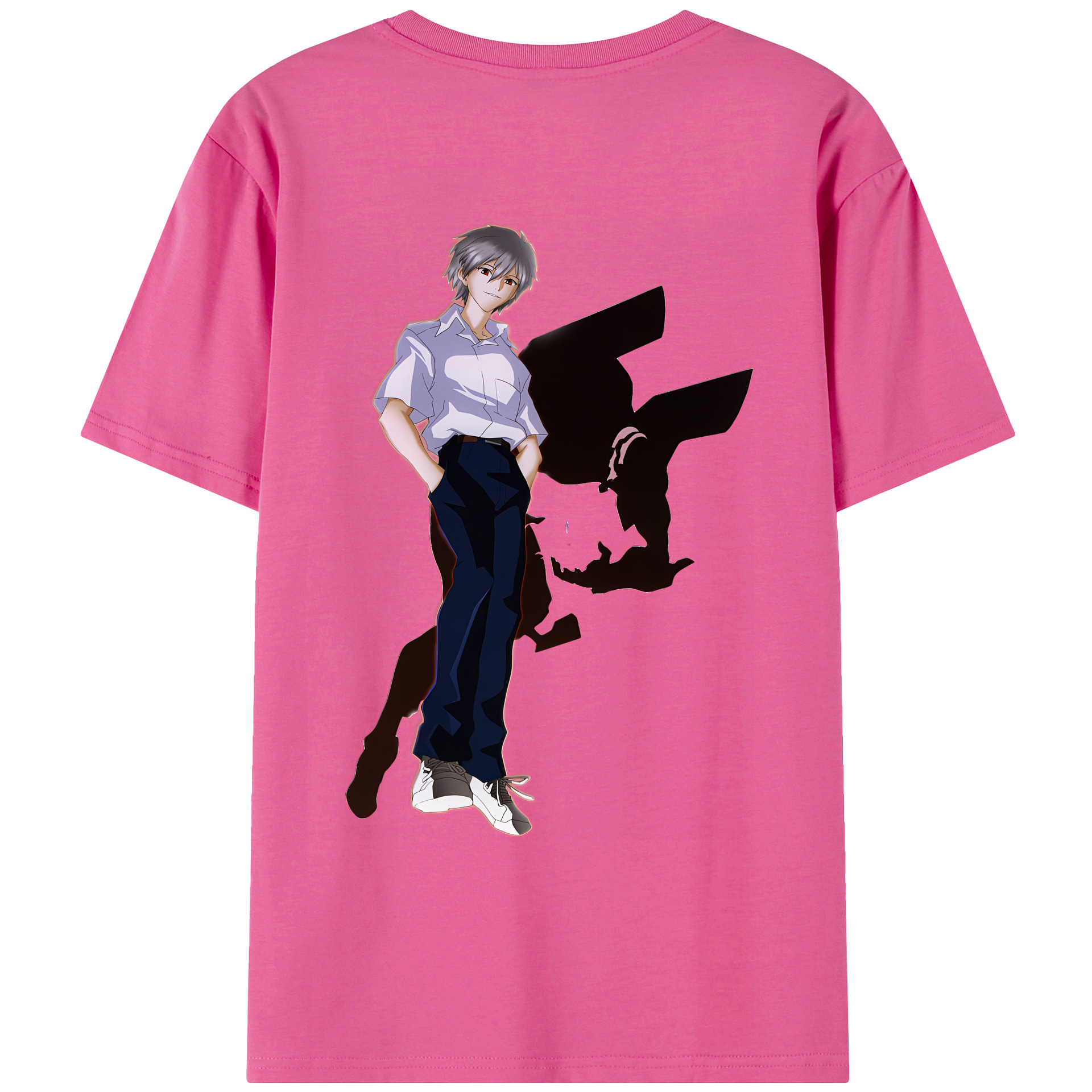 （画像用） EVA 新世紀エヴァンゲリオン レディース半袖Tシャツ(バックプリント)
