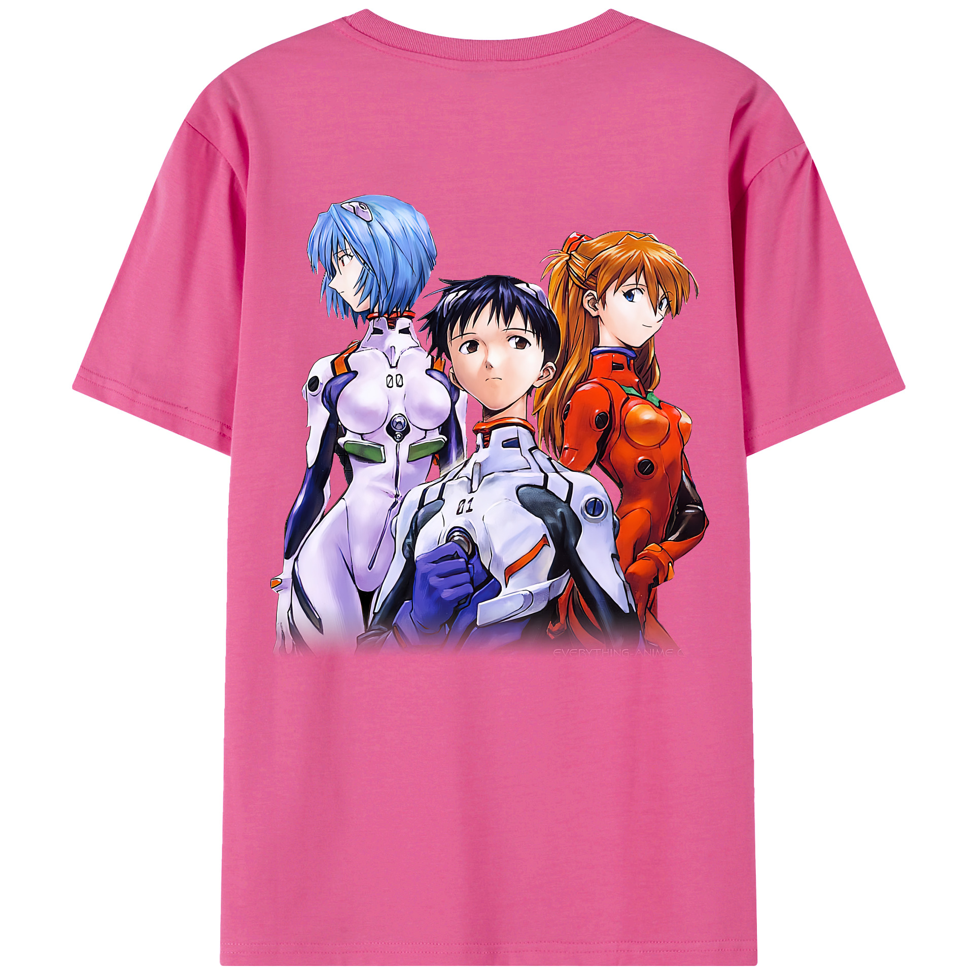 （画像用） EVA 新世紀エヴァンゲリオン レディース半袖Tシャツ(バックプリント)