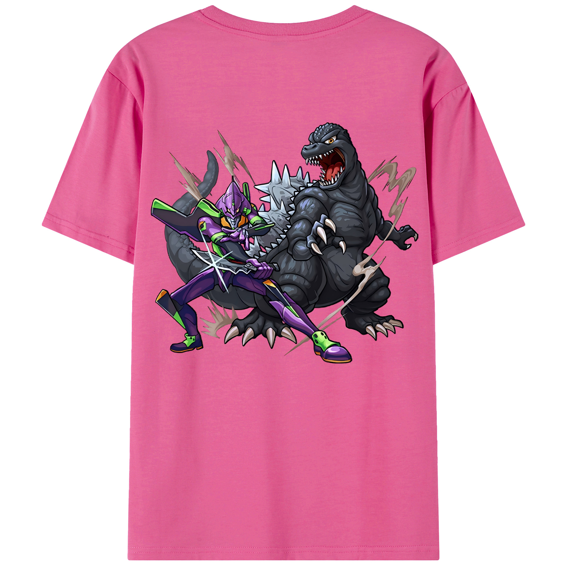 （画像用） EVA 新世紀エヴァンゲリオン レディース半袖Tシャツ(バックプリント)