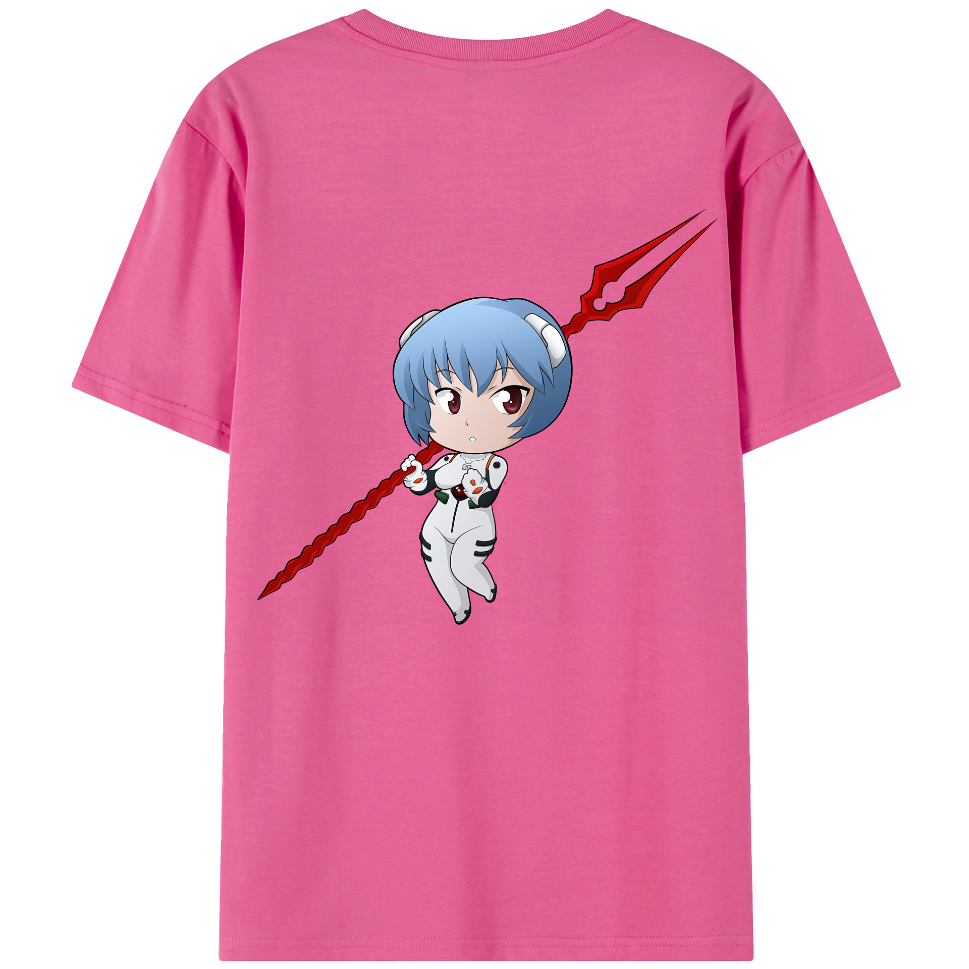 （画像用） EVA 新世紀エヴァンゲリオン レディース半袖Tシャツ(バックプリント)