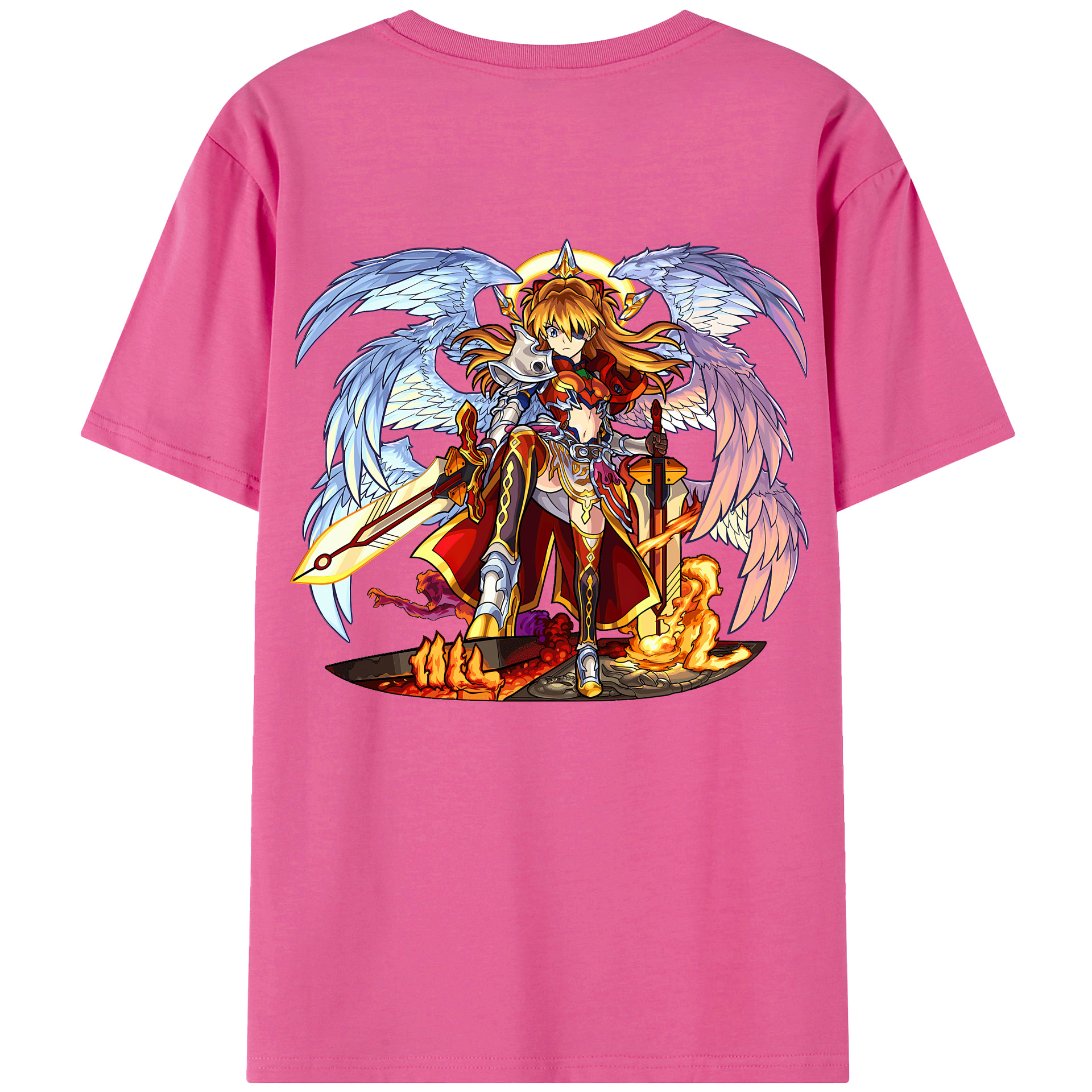 （画像用） EVA 新世紀エヴァンゲリオン レディース半袖Tシャツ(バックプリント)