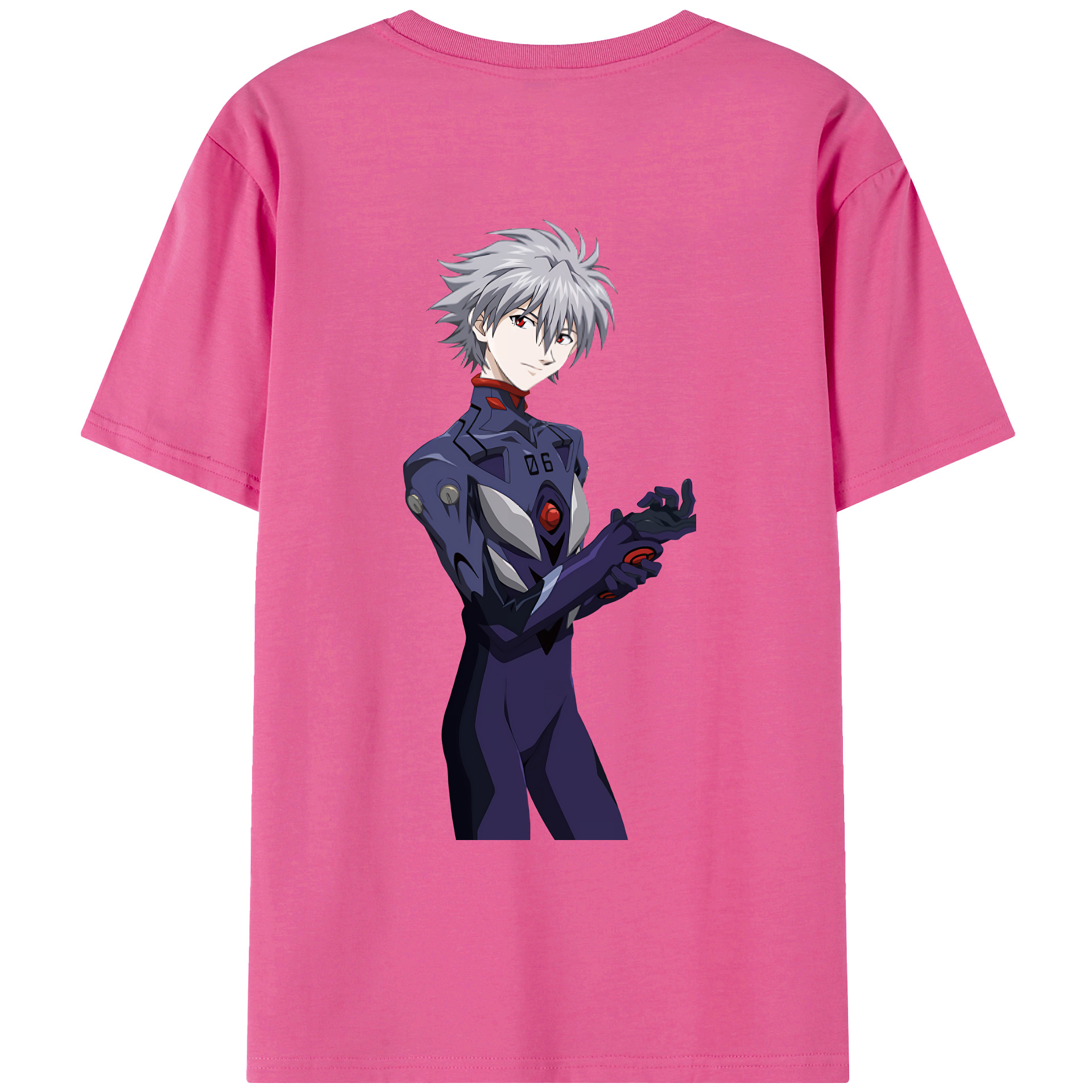 （画像用） EVA 新世紀エヴァンゲリオン レディース半袖Tシャツ(バックプリント)