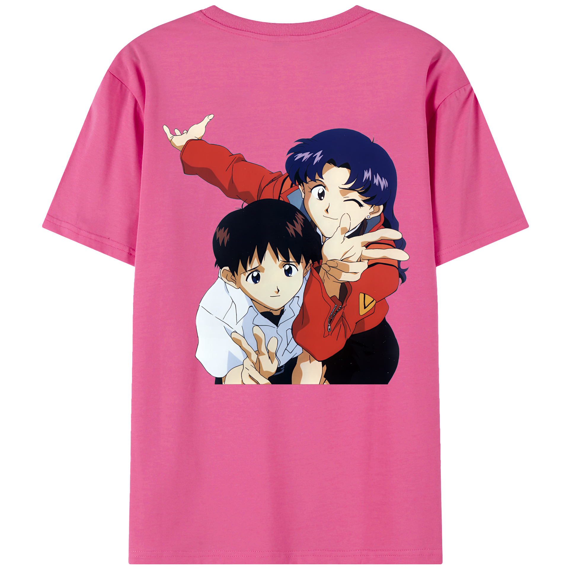 （画像用） EVA 新世紀エヴァンゲリオン レディース半袖Tシャツ(バックプリント)
