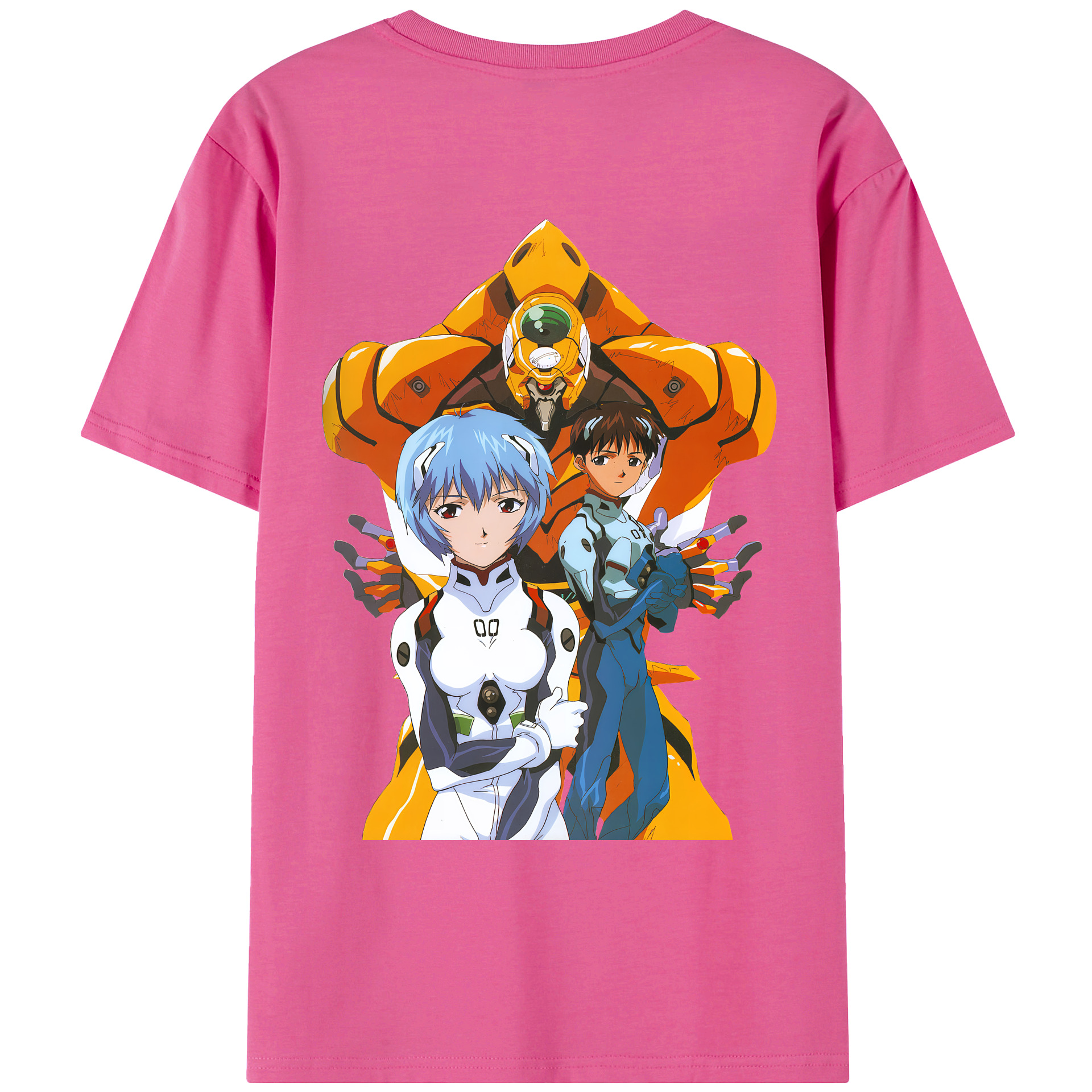 （画像用） EVA 新世紀エヴァンゲリオン レディース半袖Tシャツ(バックプリント)
