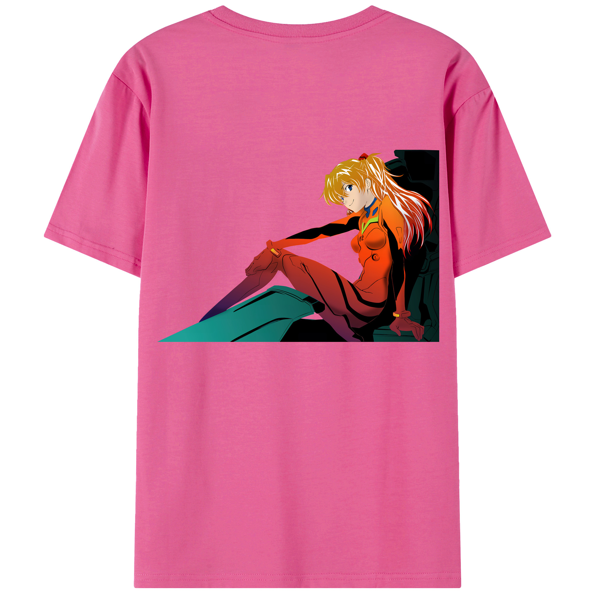 （画像用） EVA 新世紀エヴァンゲリオン レディース半袖Tシャツ(バックプリント)