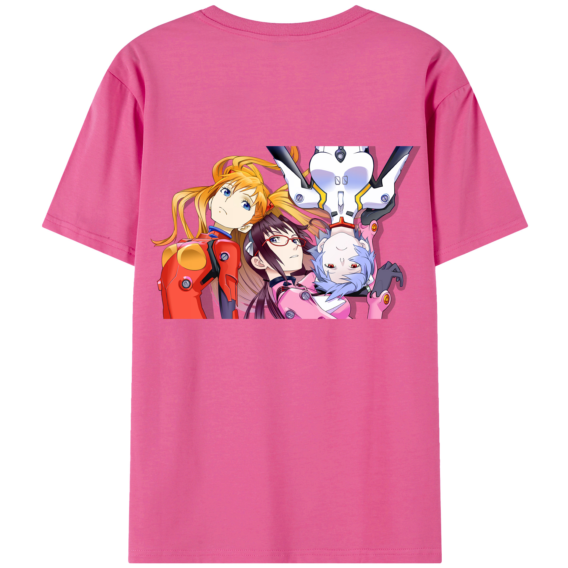 （画像用） EVA 新世紀エヴァンゲリオン レディース半袖Tシャツ(バックプリント)