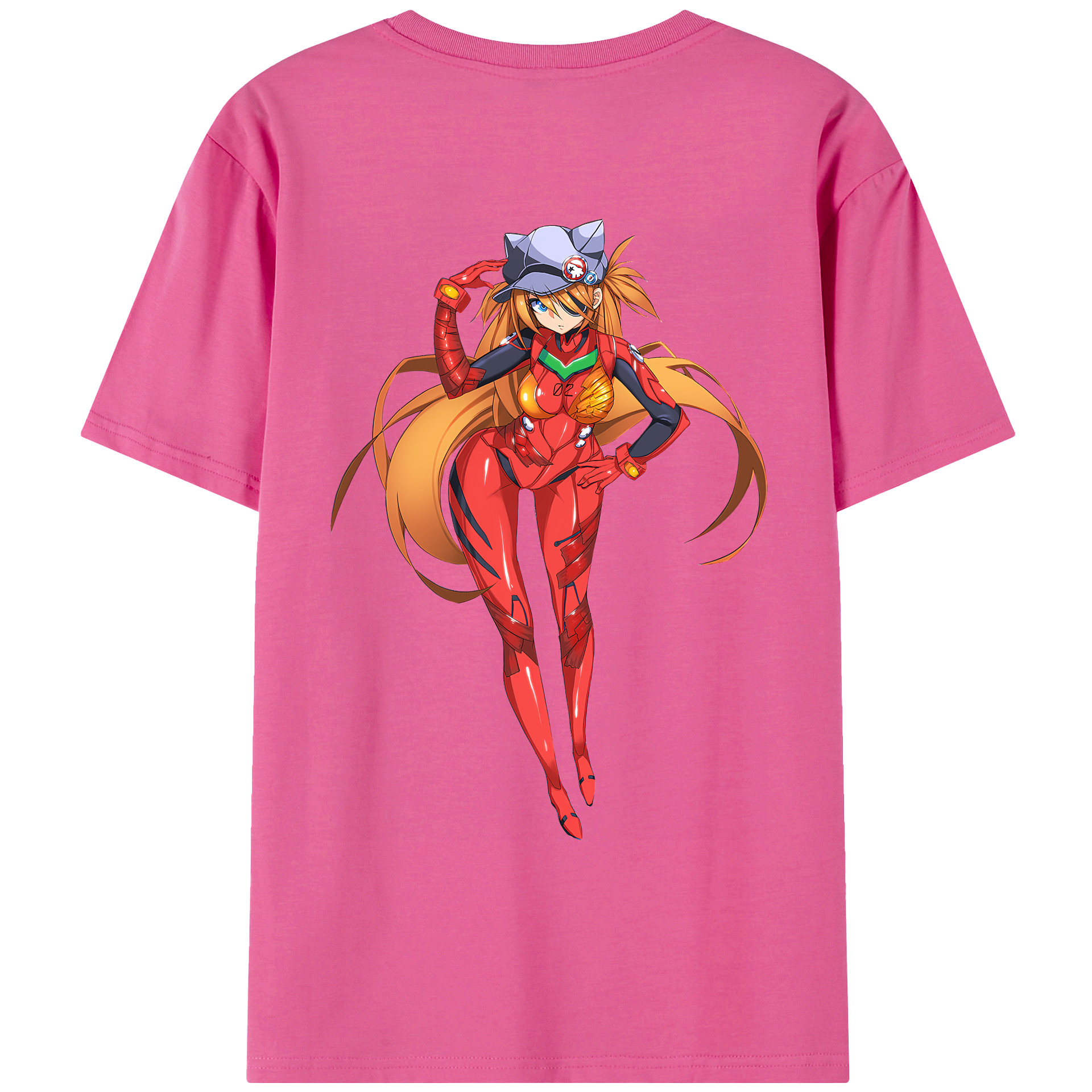 （画像用） EVA 新世紀エヴァンゲリオン レディース半袖Tシャツ(バックプリント)