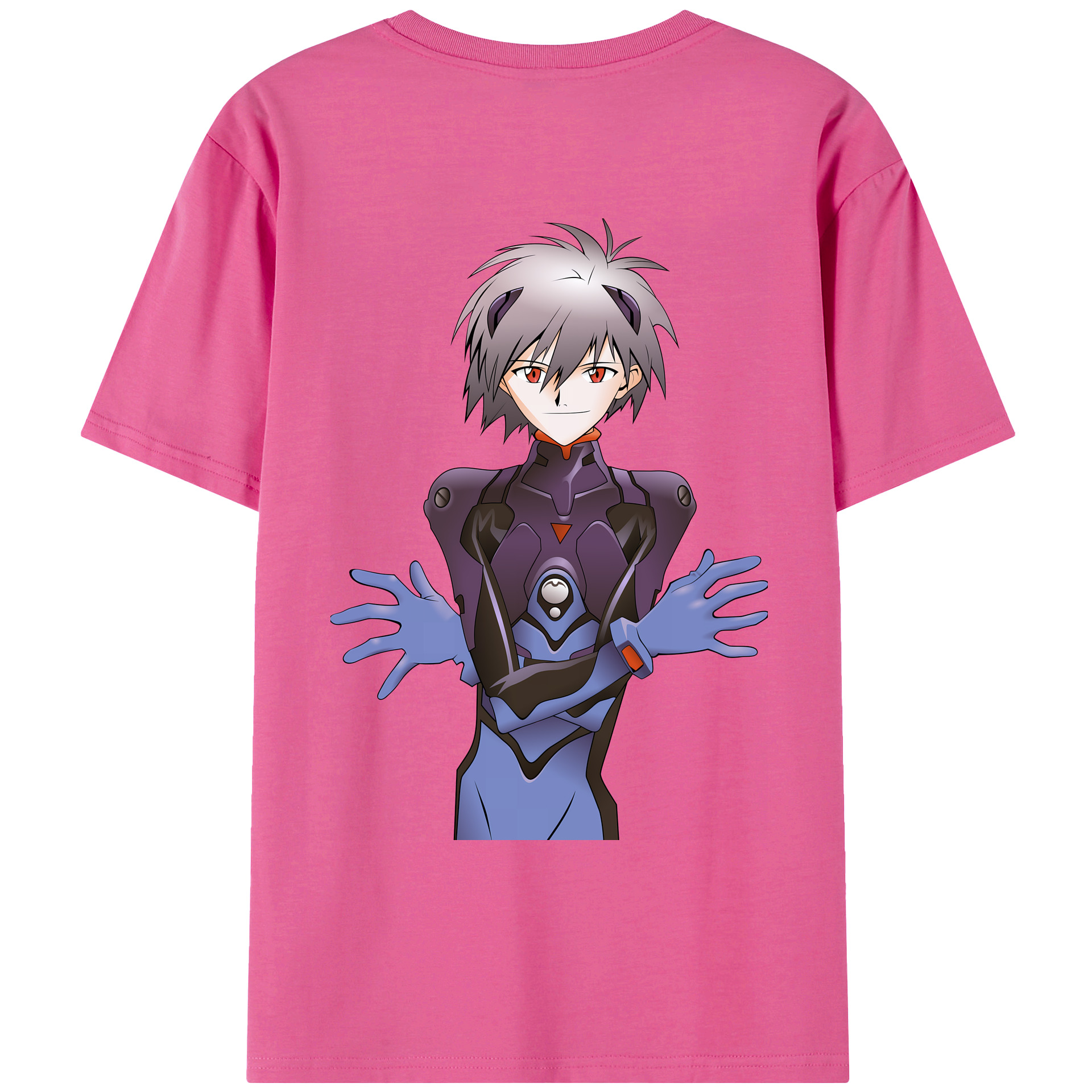 （画像用） EVA 新世紀エヴァンゲリオン レディース半袖Tシャツ(バックプリント)