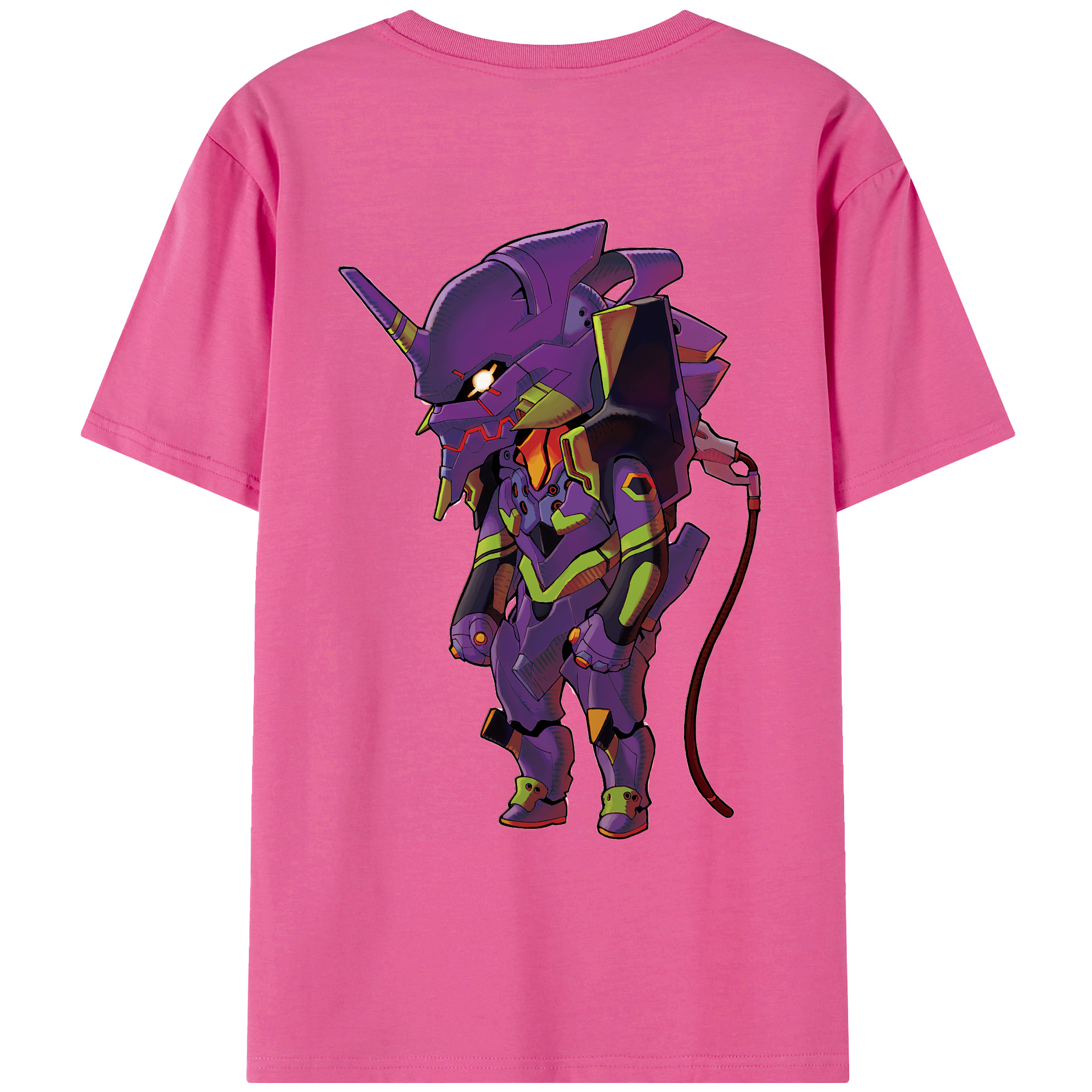 （画像用） EVA 新世紀エヴァンゲリオン レディース半袖Tシャツ(バックプリント)