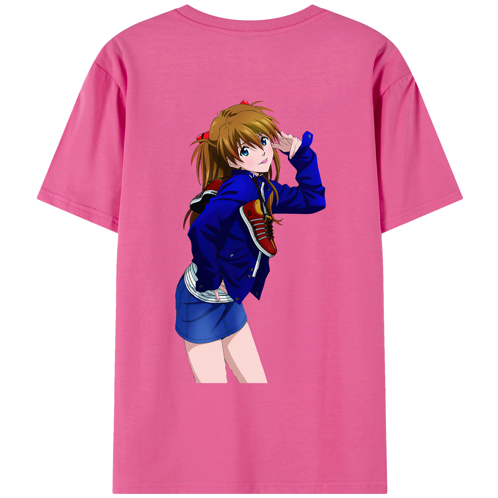 （画像用） EVA 新世紀エヴァンゲリオン レディース半袖Tシャツ(バックプリント)