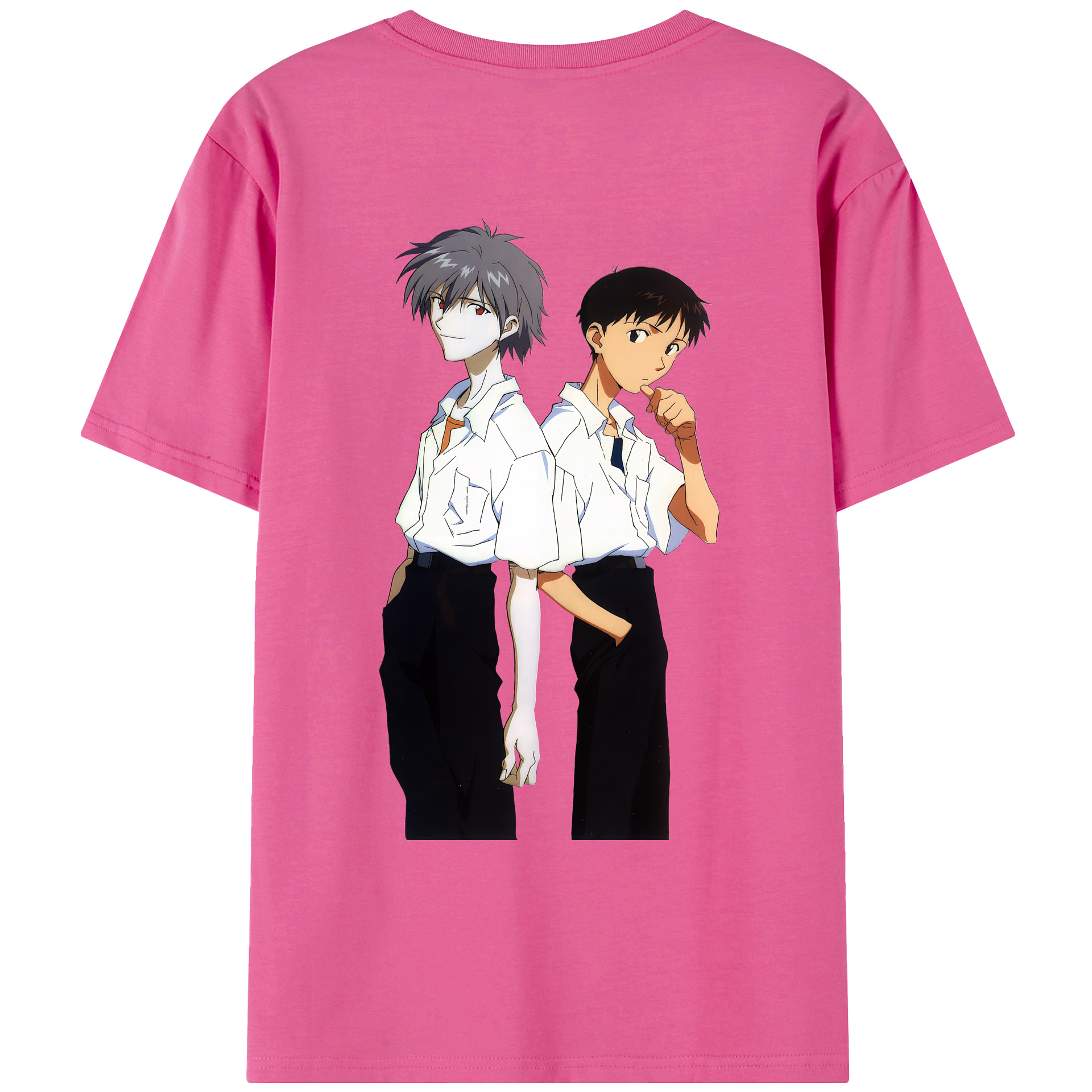 （画像用） EVA 新世紀エヴァンゲリオン レディース半袖Tシャツ(バックプリント)