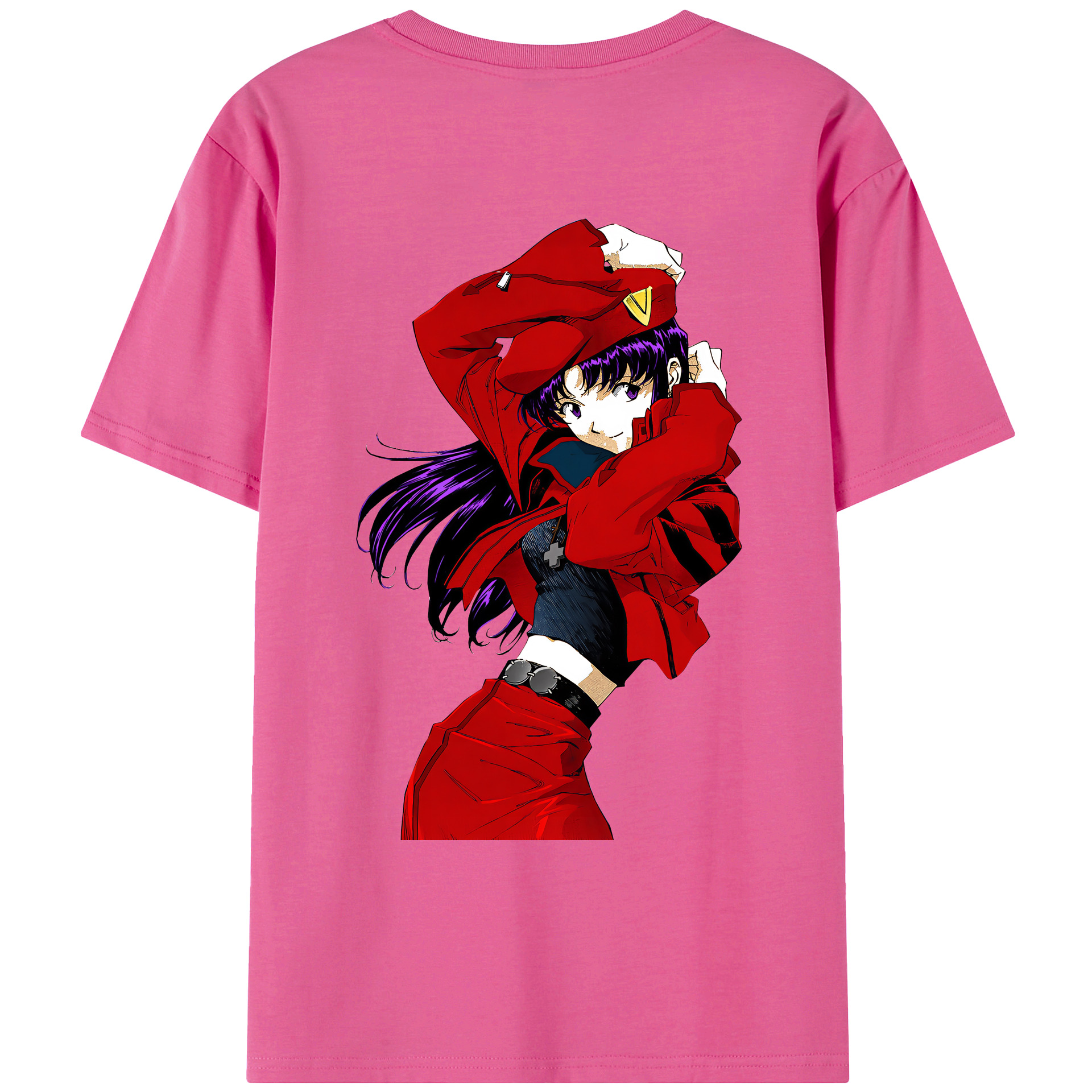 （画像用） EVA 新世紀エヴァンゲリオン レディース半袖Tシャツ(バックプリント)