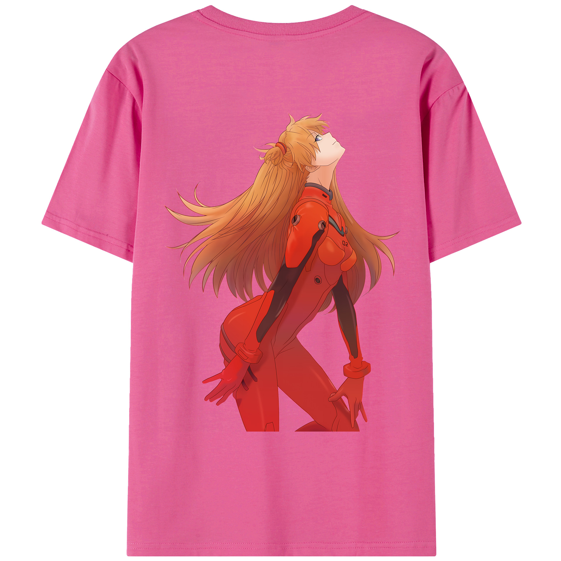 （画像用） EVA 新世紀エヴァンゲリオン レディース半袖Tシャツ(バックプリント)
