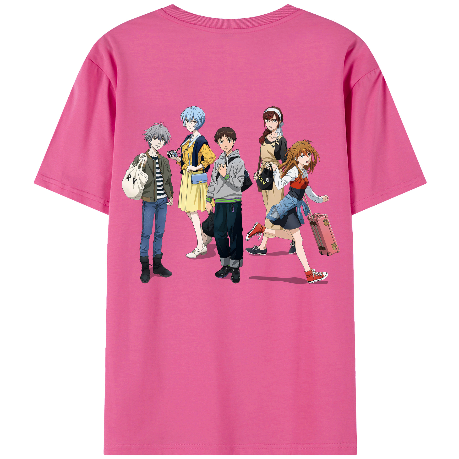 （画像用） EVA 新世紀エヴァンゲリオン レディース半袖Tシャツ(バックプリント)