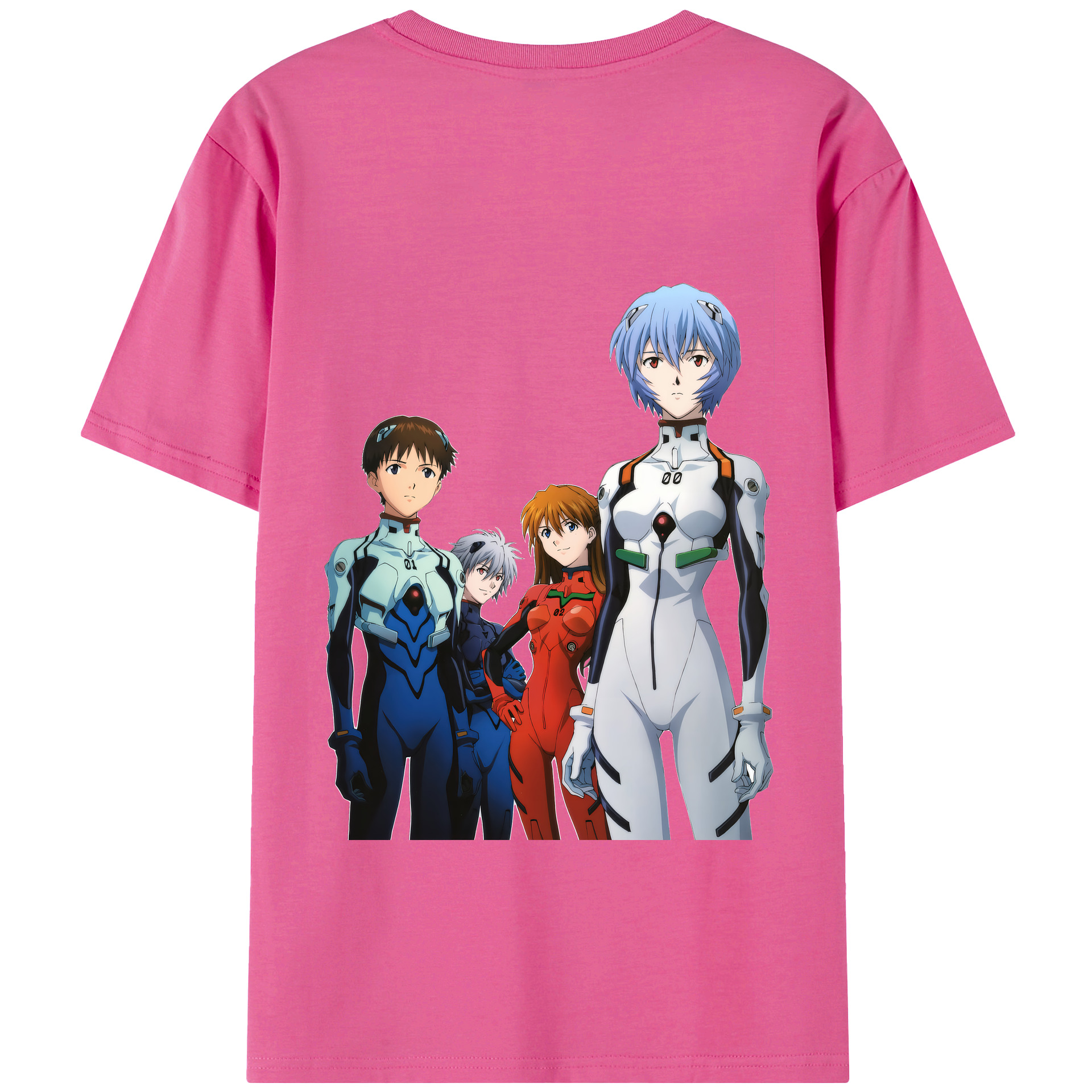 （画像用） EVA 新世紀エヴァンゲリオン レディース半袖Tシャツ(バックプリント)