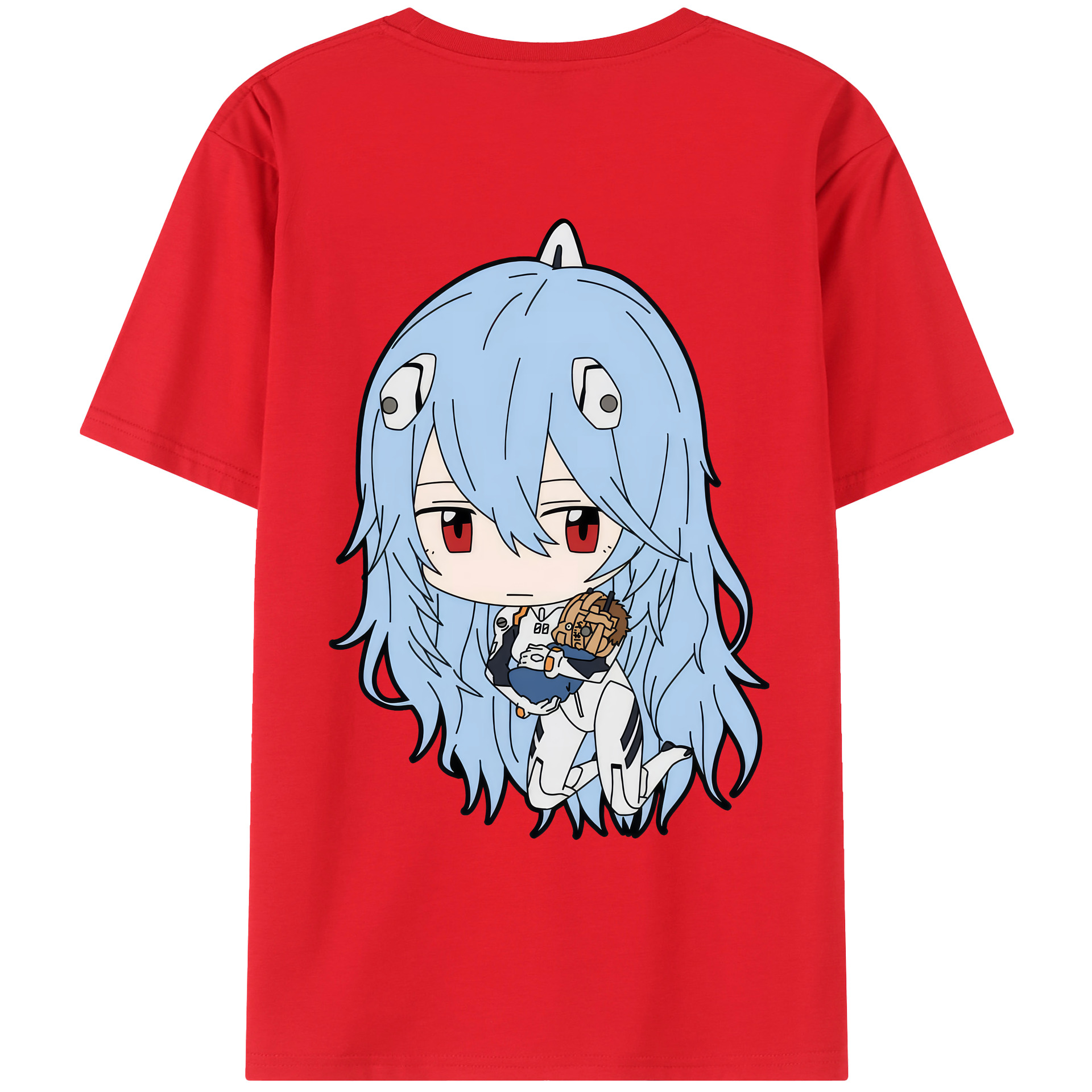 （画像用） EVA 新世紀エヴァンゲリオン レディース半袖Tシャツ(バックプリント)