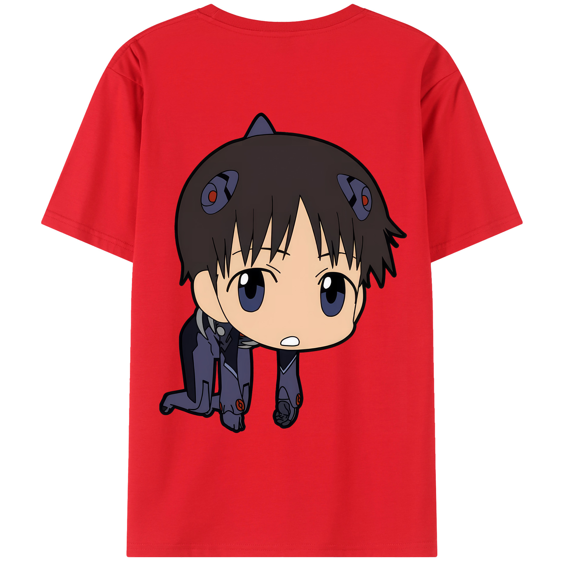 （画像用） EVA 新世紀エヴァンゲリオン レディース半袖Tシャツ(バックプリント)