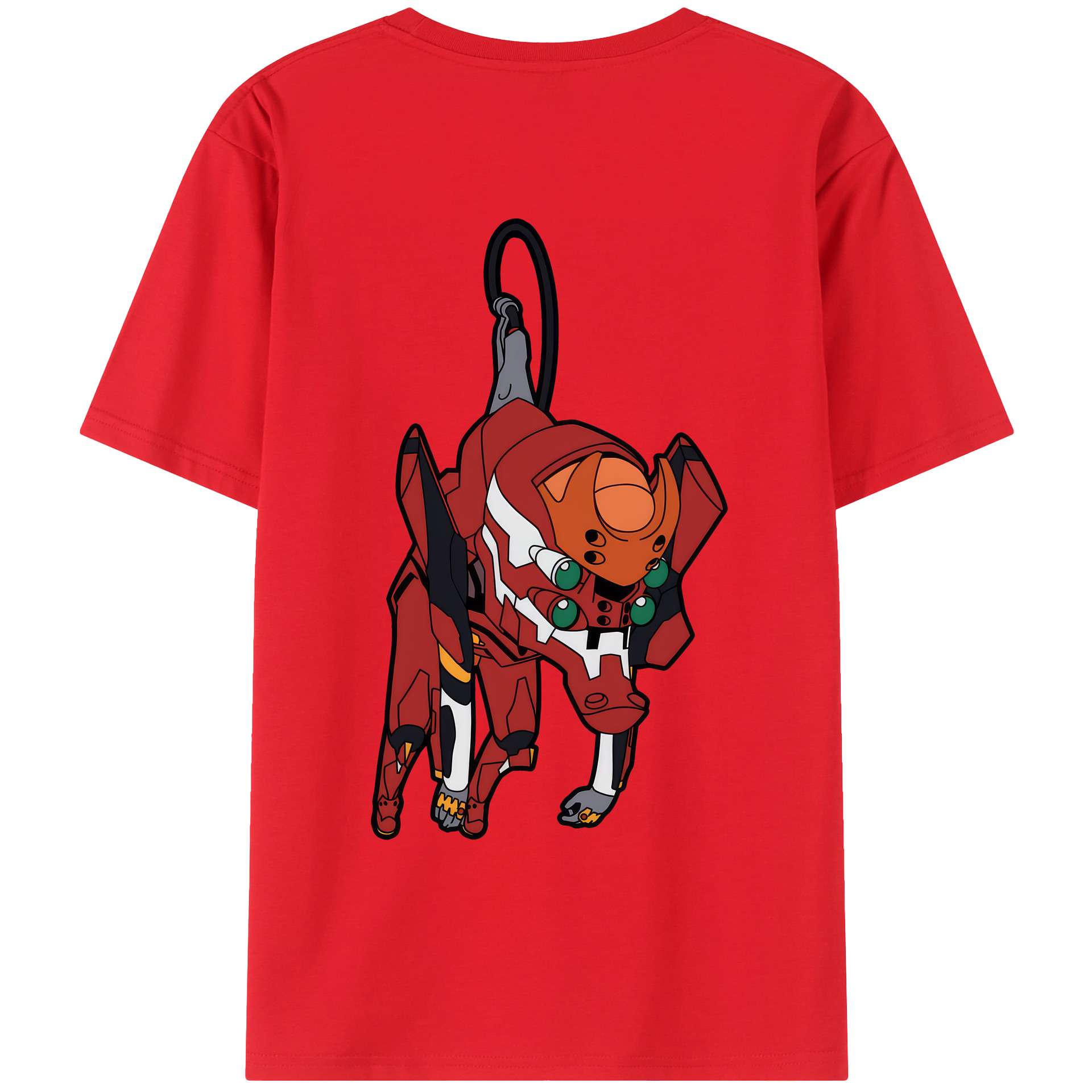 （画像用） EVA 新世紀エヴァンゲリオン レディース半袖Tシャツ(バックプリント)
