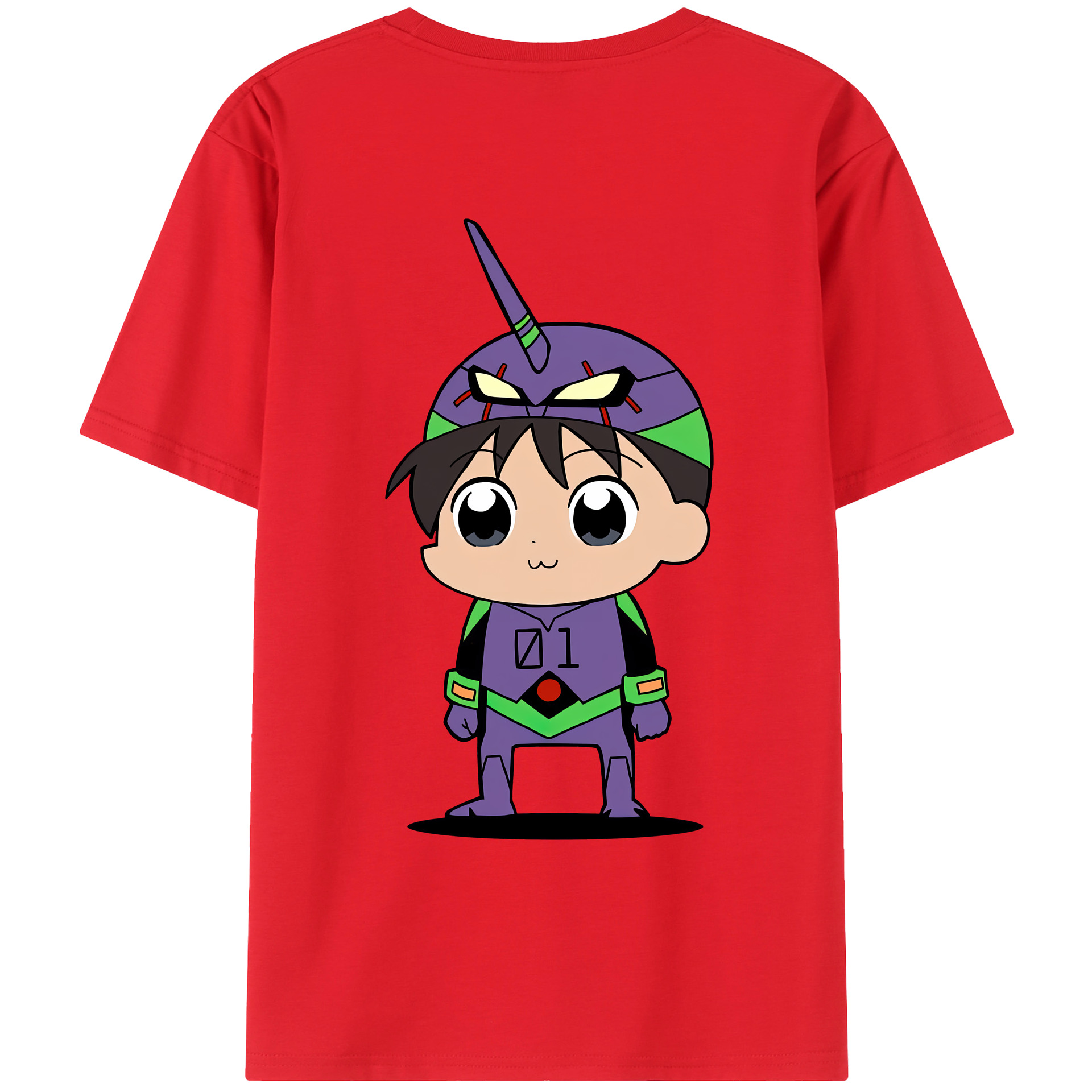 （画像用） EVA 新世紀エヴァンゲリオン レディース半袖Tシャツ(バックプリント)