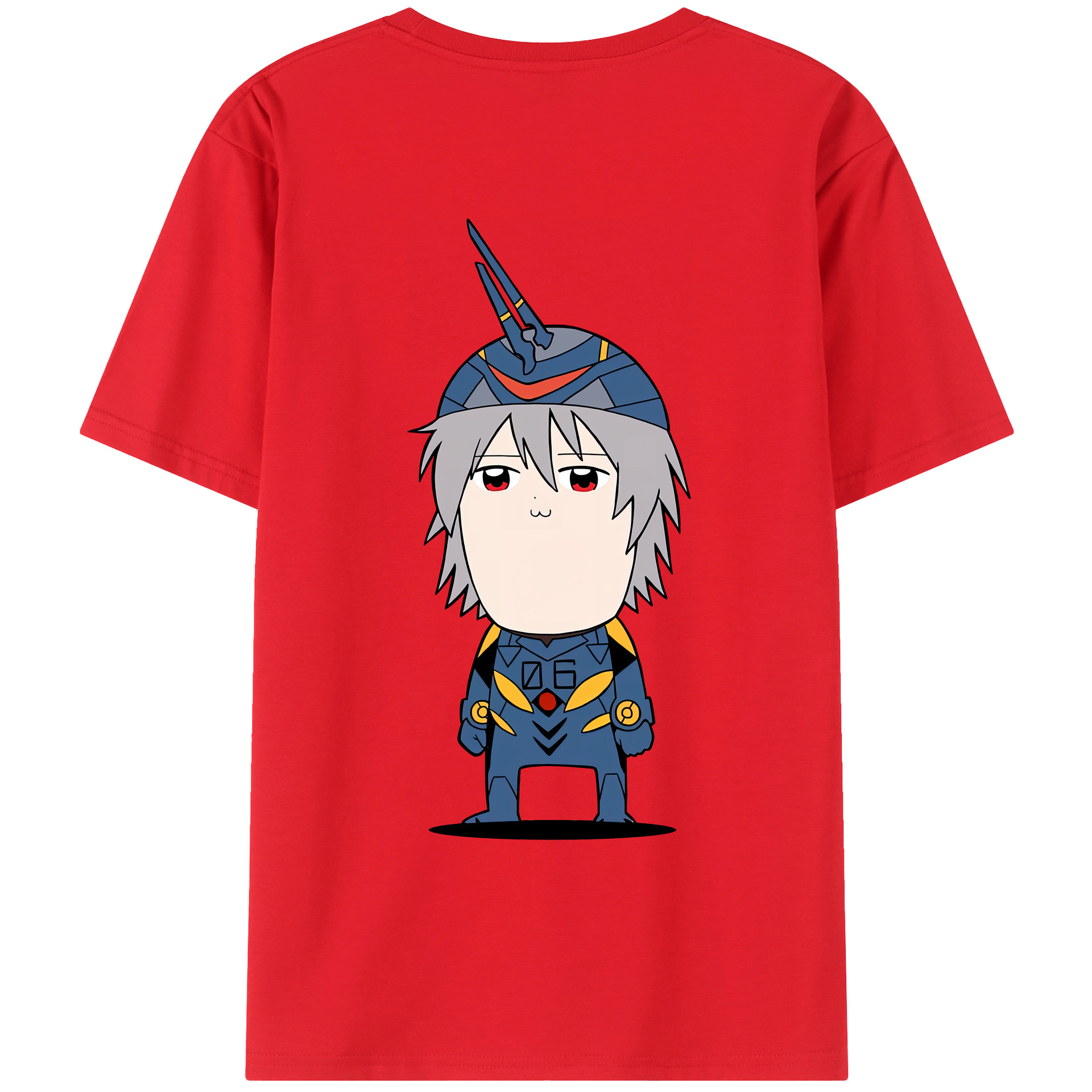 （画像用） EVA 新世紀エヴァンゲリオン レディース半袖Tシャツ(バックプリント)