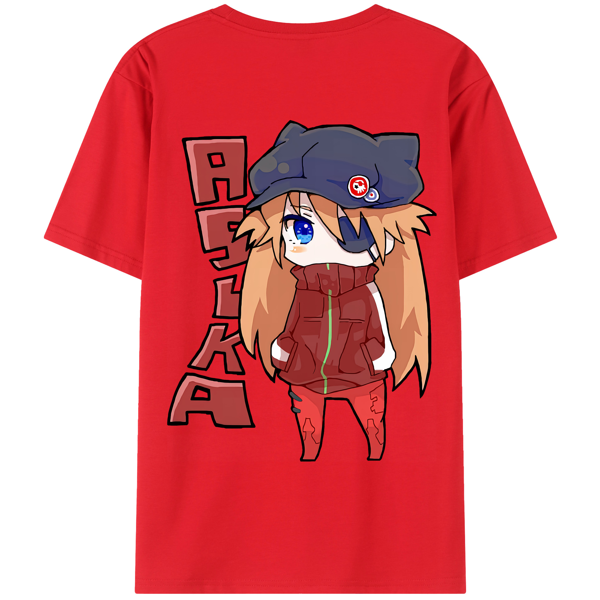 （画像用） EVA 新世紀エヴァンゲリオン レディース半袖Tシャツ(バックプリント)