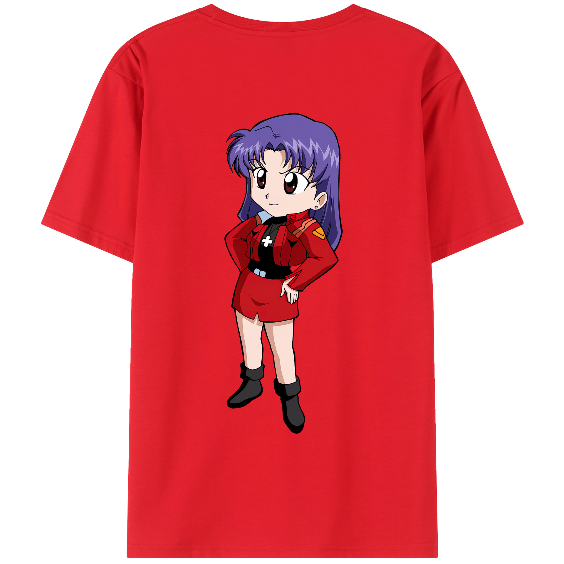 （画像用） EVA 新世紀エヴァンゲリオン レディース半袖Tシャツ(バックプリント)