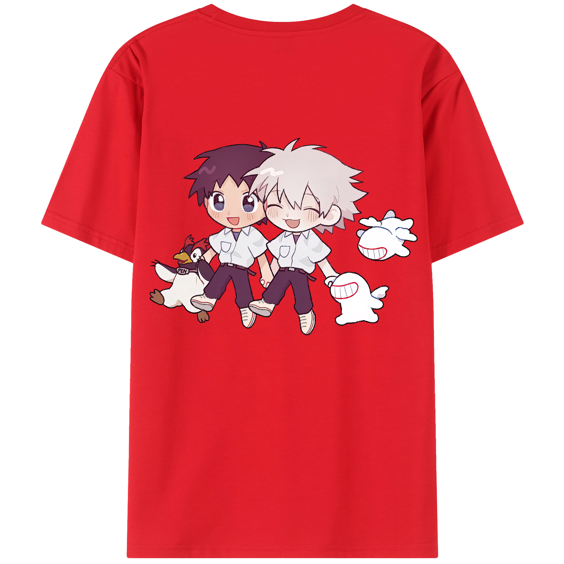 （画像用） EVA 新世紀エヴァンゲリオン レディース半袖Tシャツ(バックプリント)