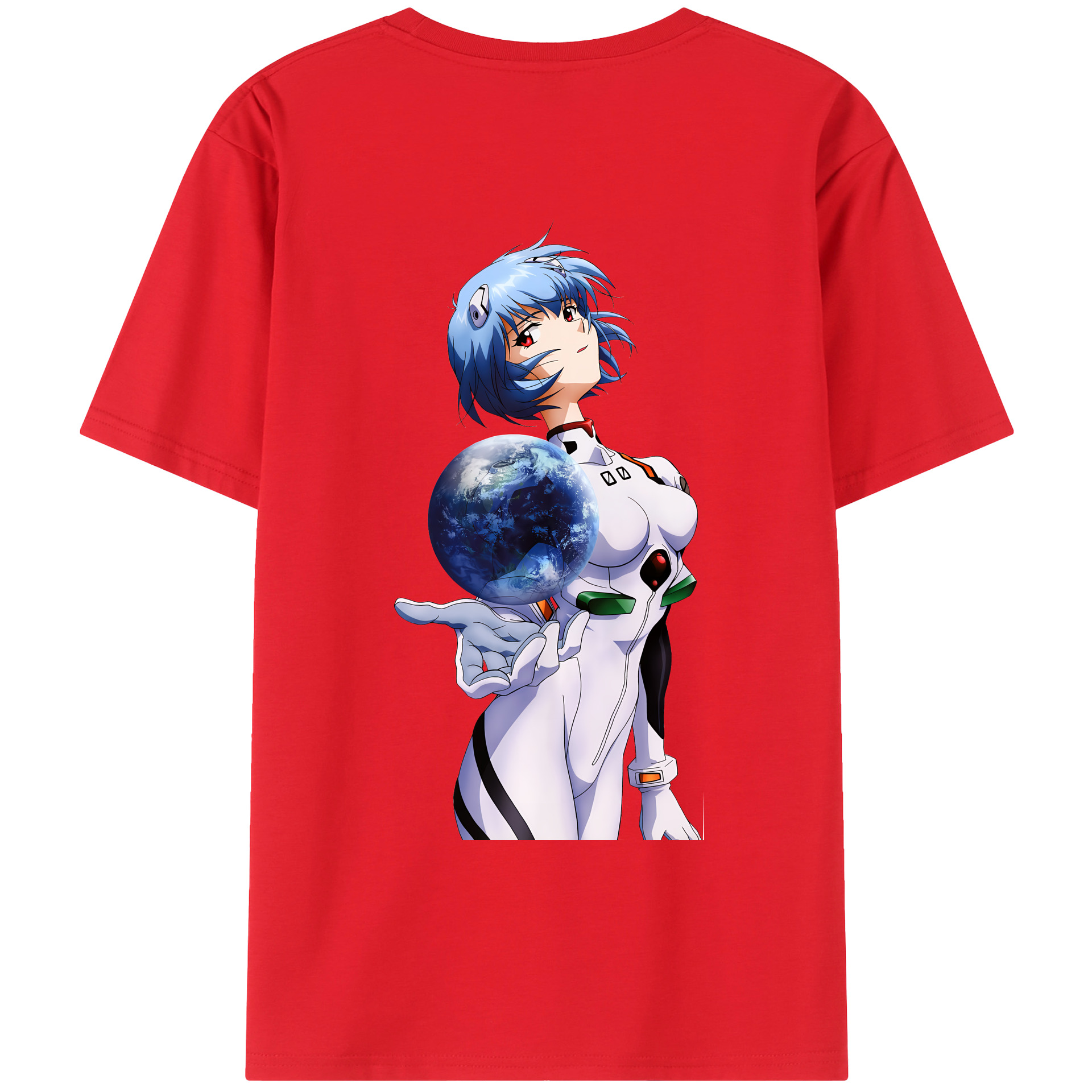 （画像用） EVA 新世紀エヴァンゲリオン レディース半袖Tシャツ(バックプリント)