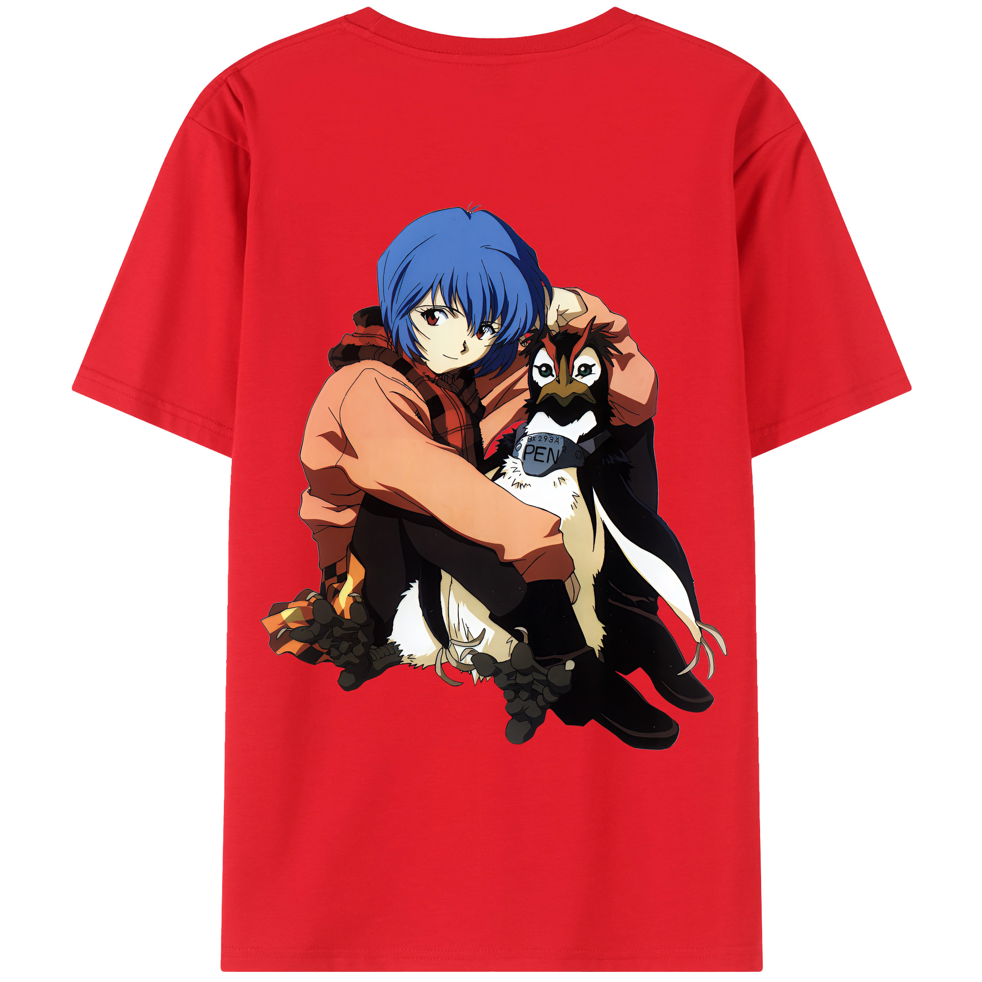 （画像用） EVA 新世紀エヴァンゲリオン レディース半袖Tシャツ(バックプリント)
