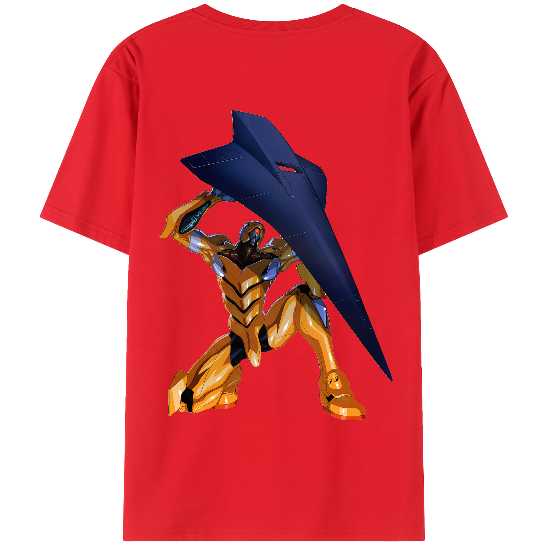 （画像用） EVA 新世紀エヴァンゲリオン レディース半袖Tシャツ(バックプリント)
