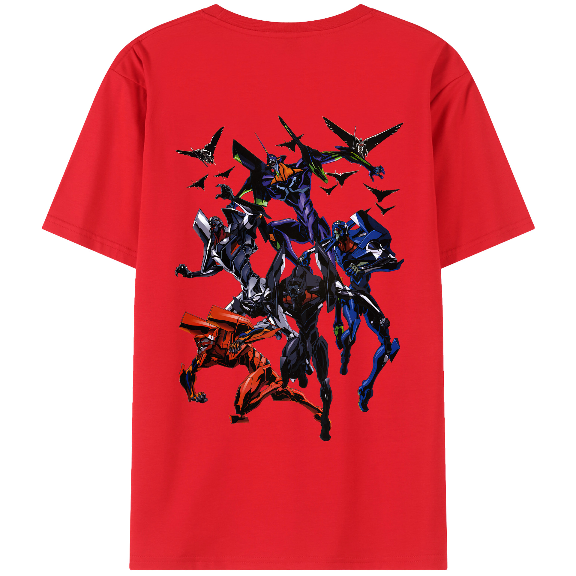 （画像用） EVA 新世紀エヴァンゲリオン レディース半袖Tシャツ(バックプリント)