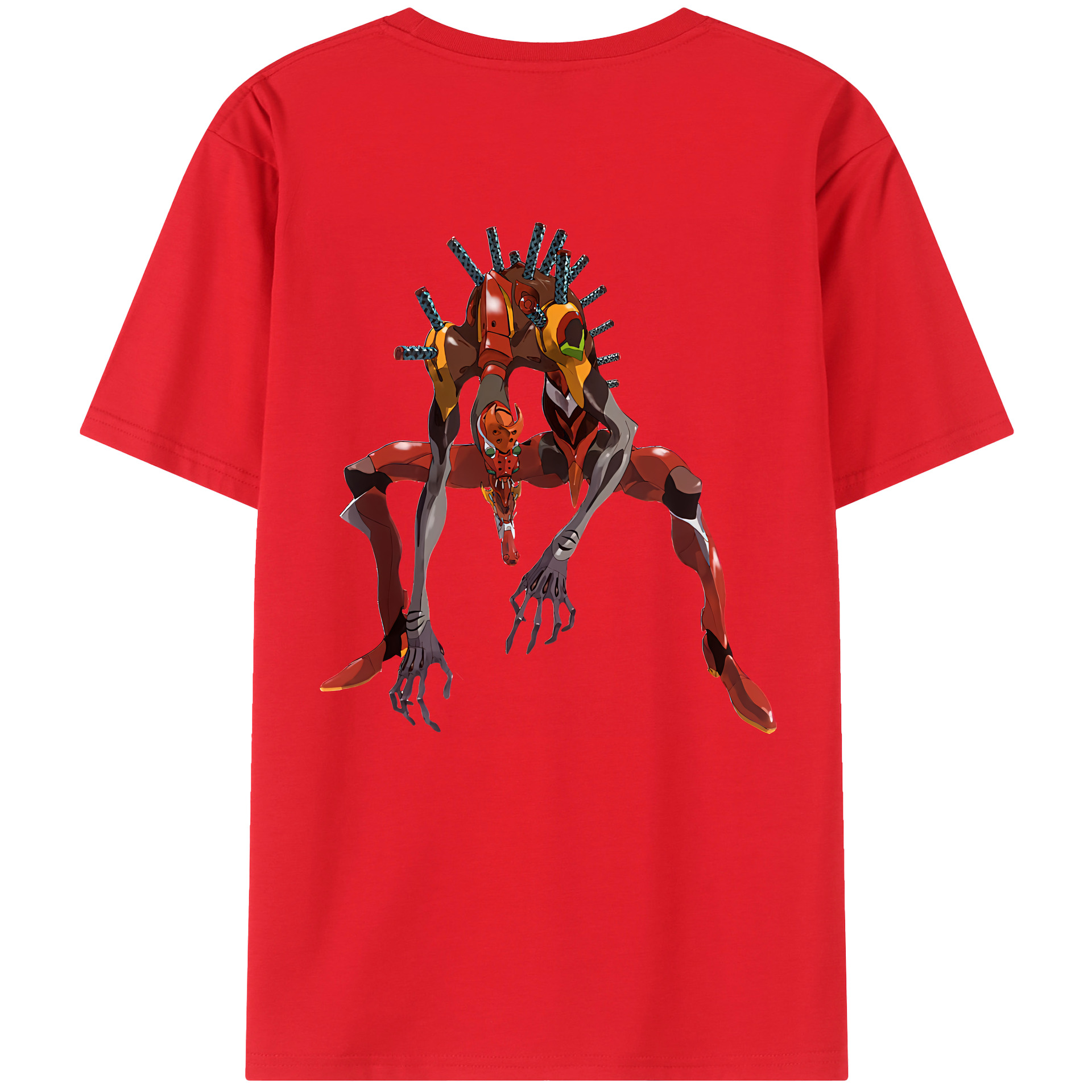 （画像用） EVA 新世紀エヴァンゲリオン レディース半袖Tシャツ(バックプリント)