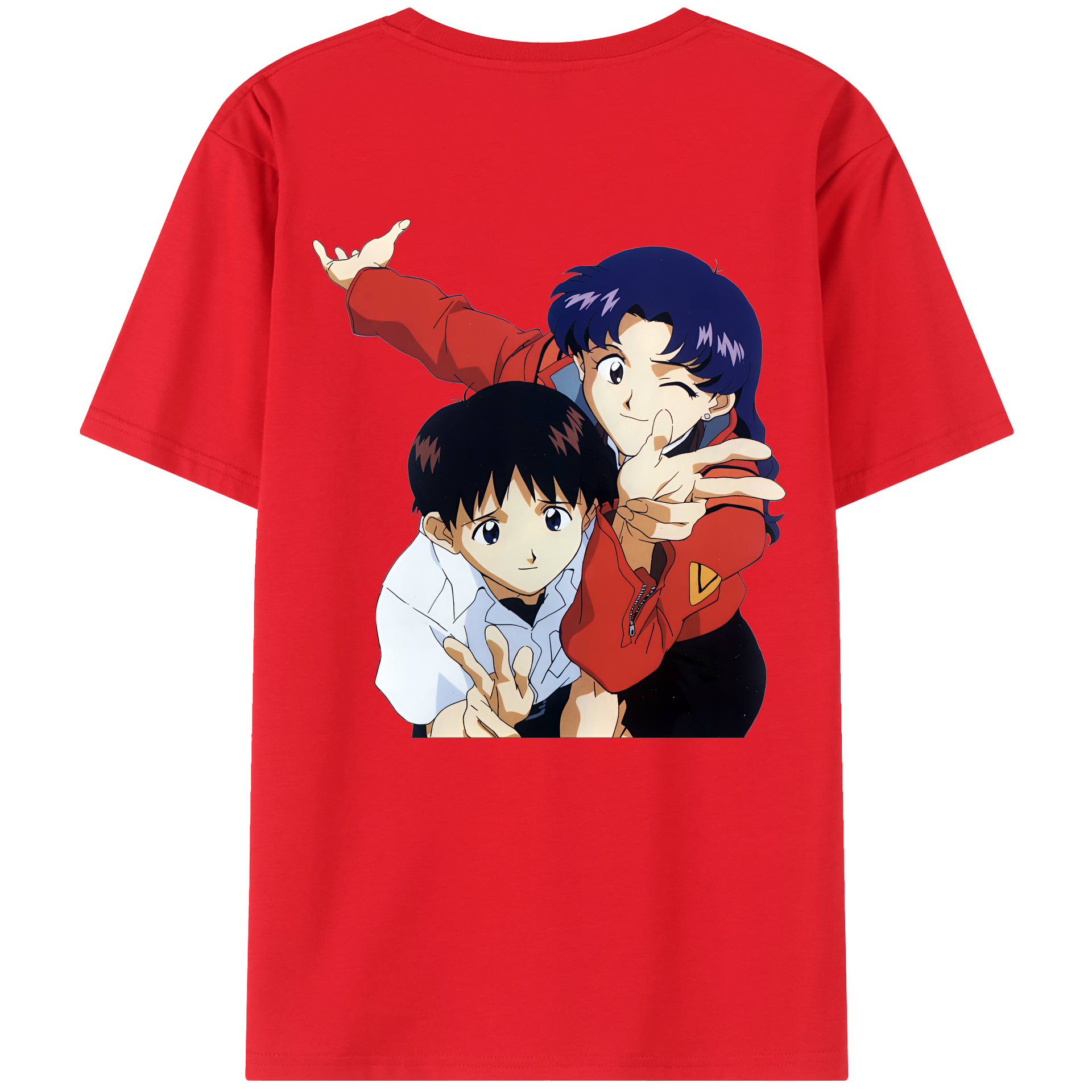 （画像用） EVA 新世紀エヴァンゲリオン レディース半袖Tシャツ(バックプリント)