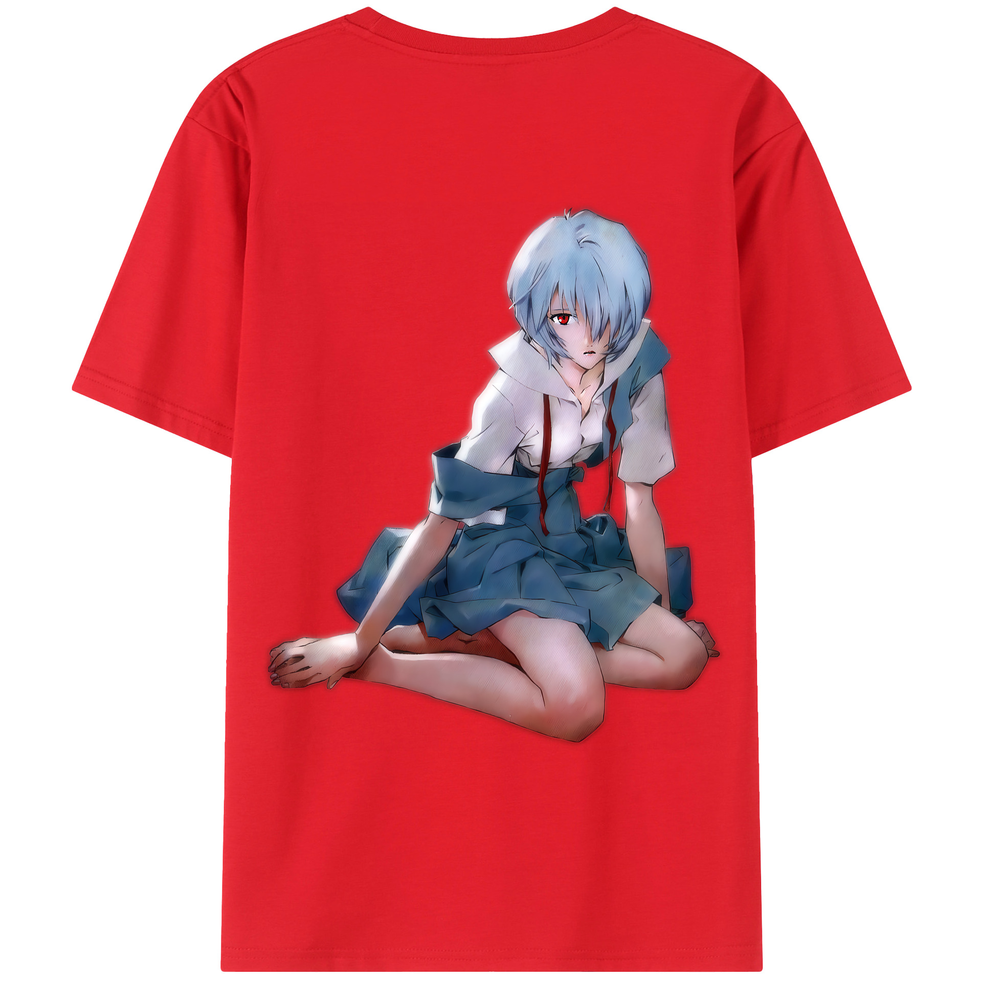 （画像用） EVA 新世紀エヴァンゲリオン レディース半袖Tシャツ(バックプリント)